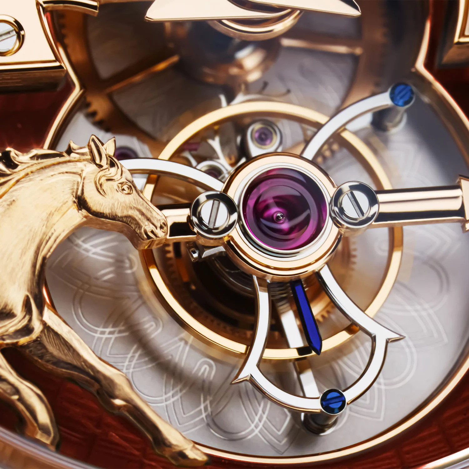 Girard-Perregaux La Esmeralda Tourbillon «A Secret» Eternity Edition к году Огненной лошади