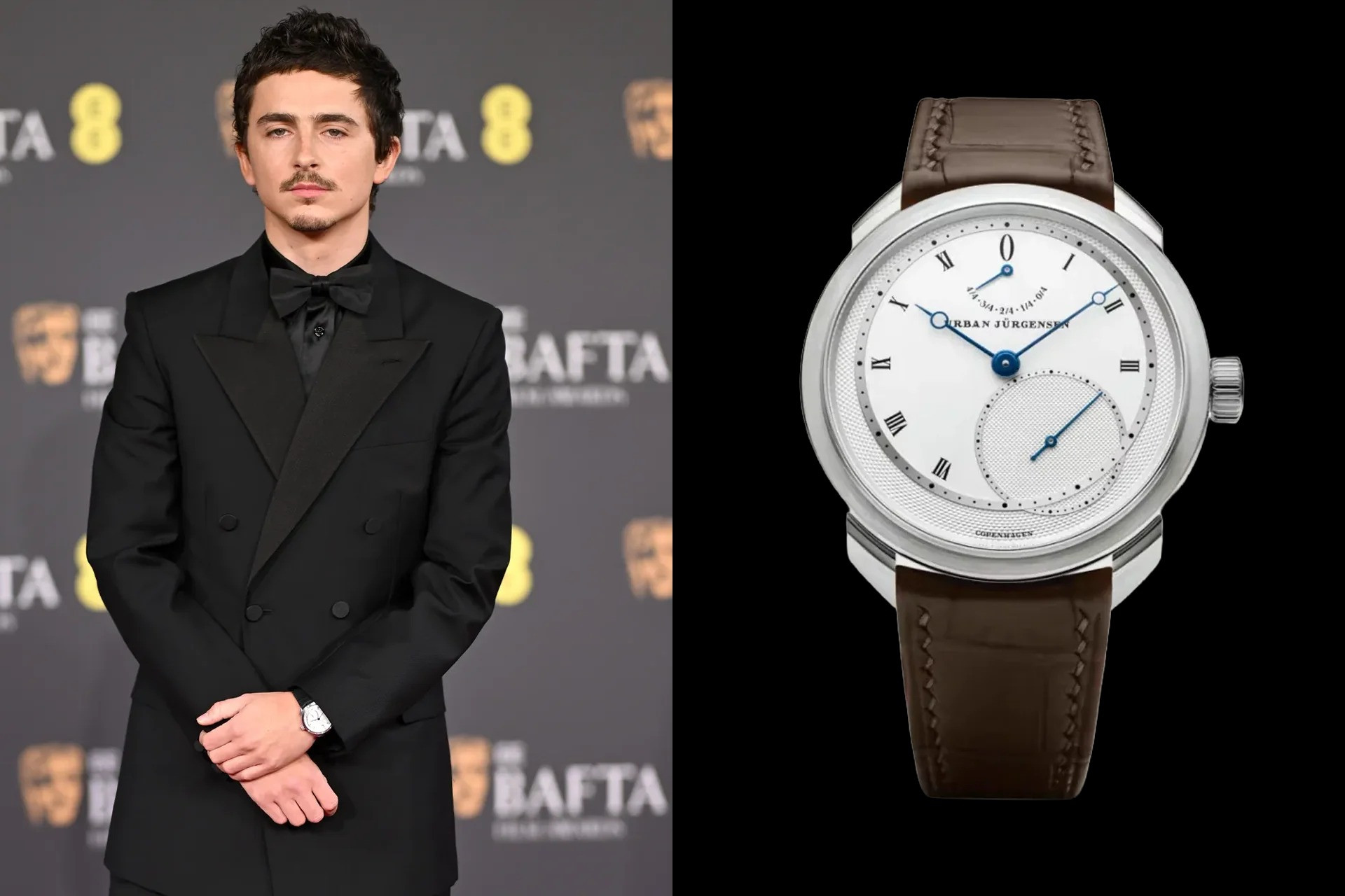 Тимоти Шаламе и Urban Jürgensen UJ-2