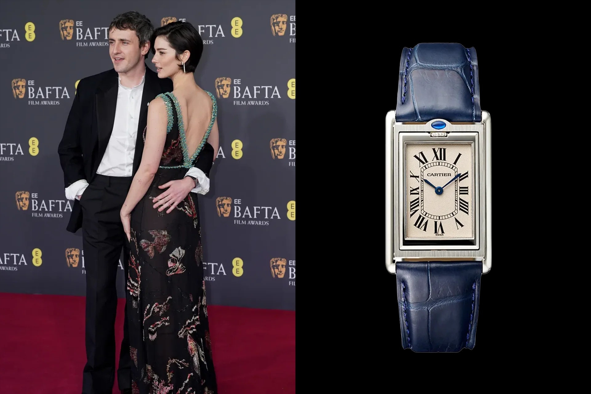Пол Мескал и Cartier Tank Basculante