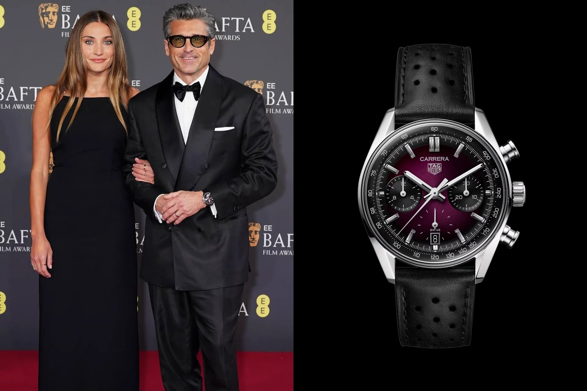 Патрик Демпси и TAG Heuer Carrera Chronograph Tourbillon