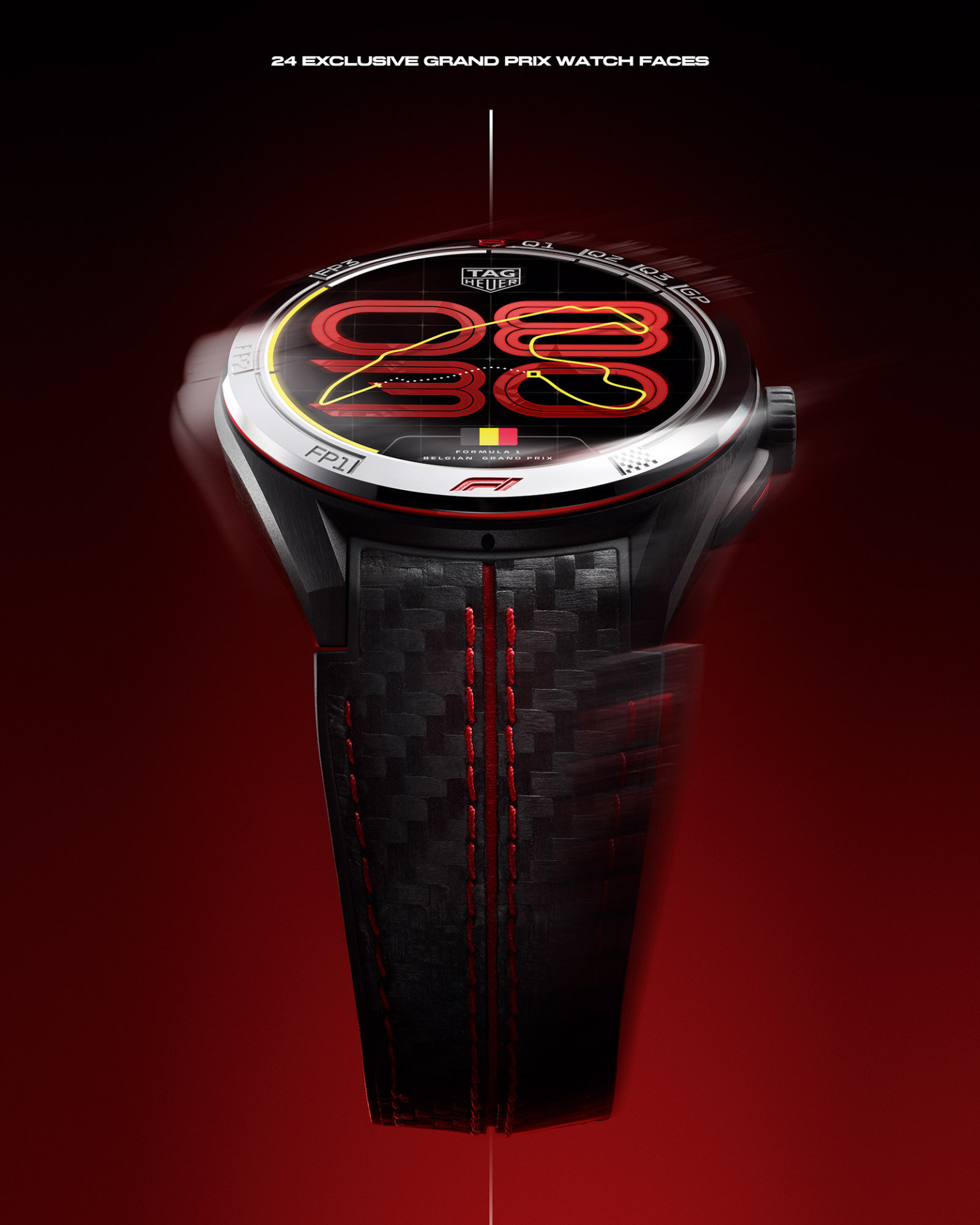 TAG Heuer Connected Calibre E5 45mm x Formula 1