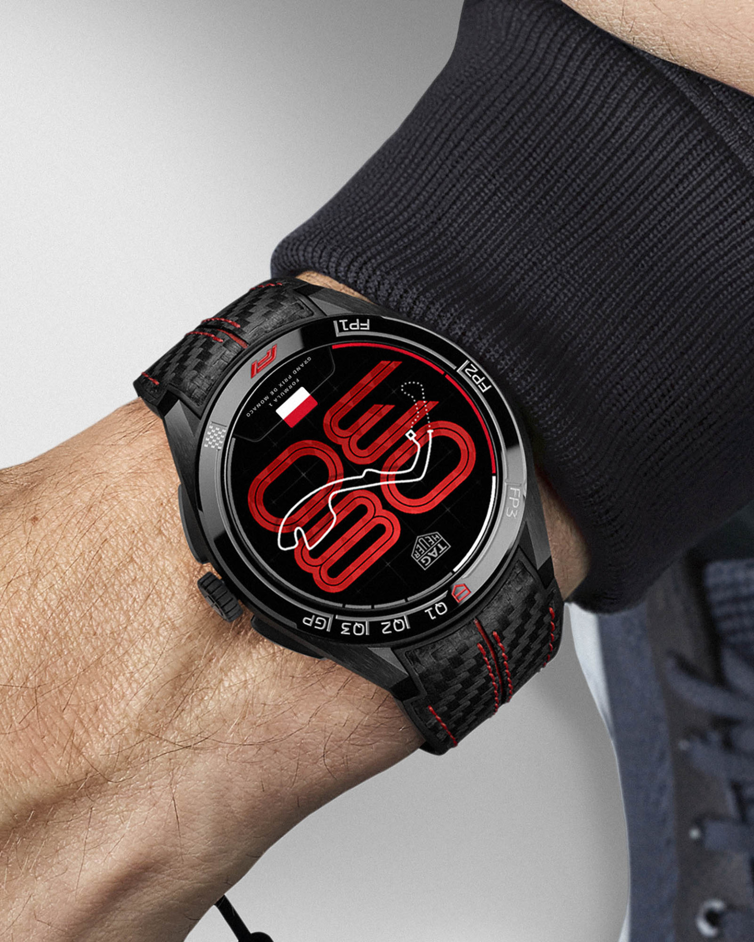 TAG Heuer Connected Calibre E5 45mm x Formula 1