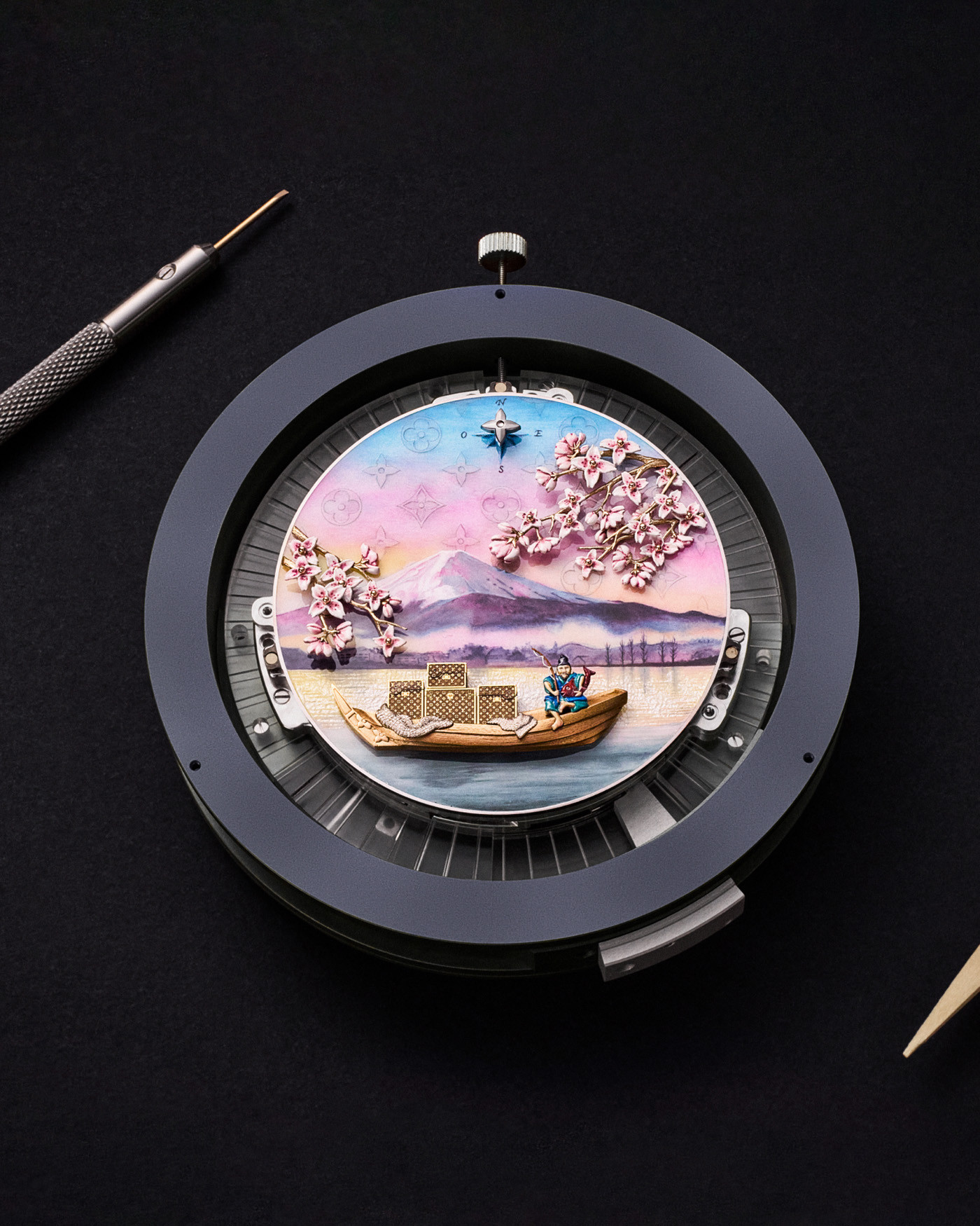 Louis Vuitton Escale au Mont Fuji Pocket Watch