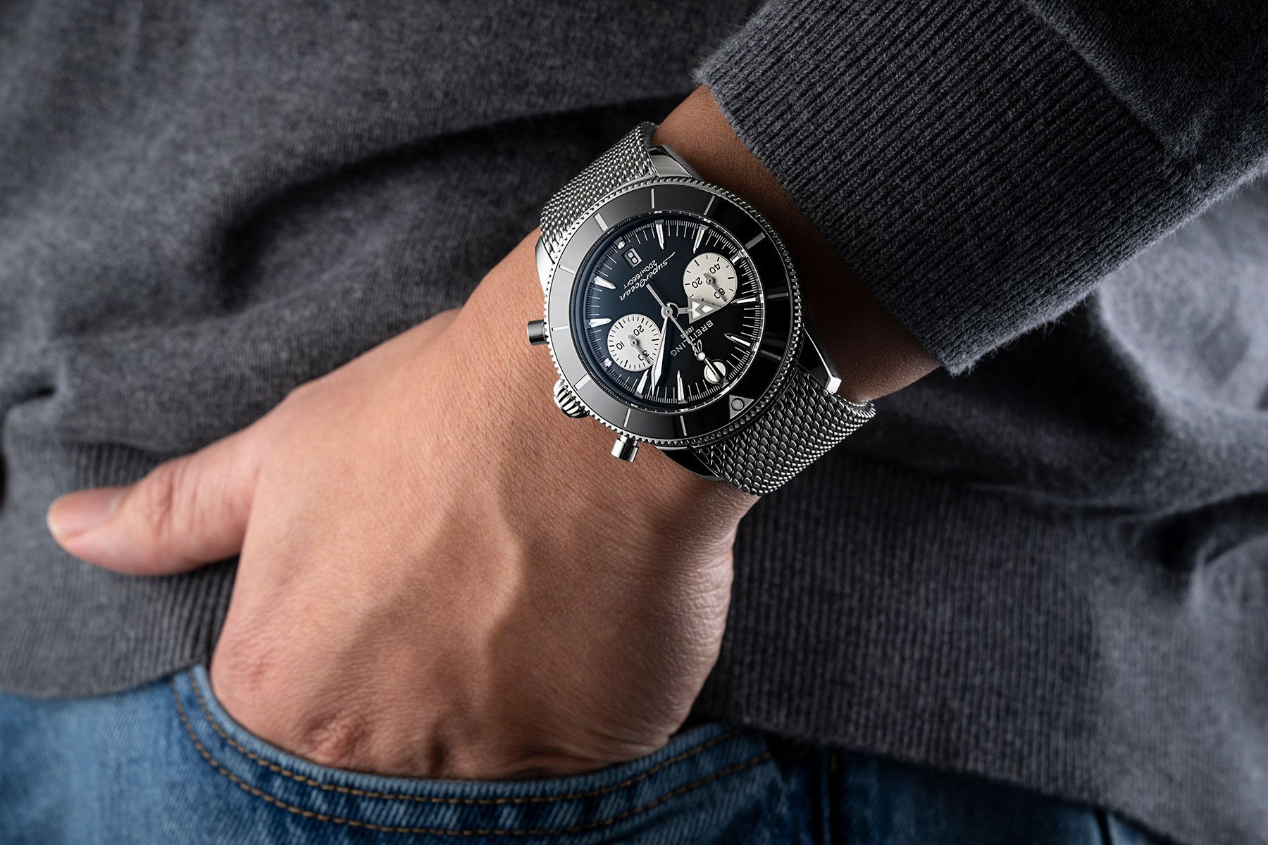 Breitling SuperOcean Heritage B01 42 «Reverse-Panda»