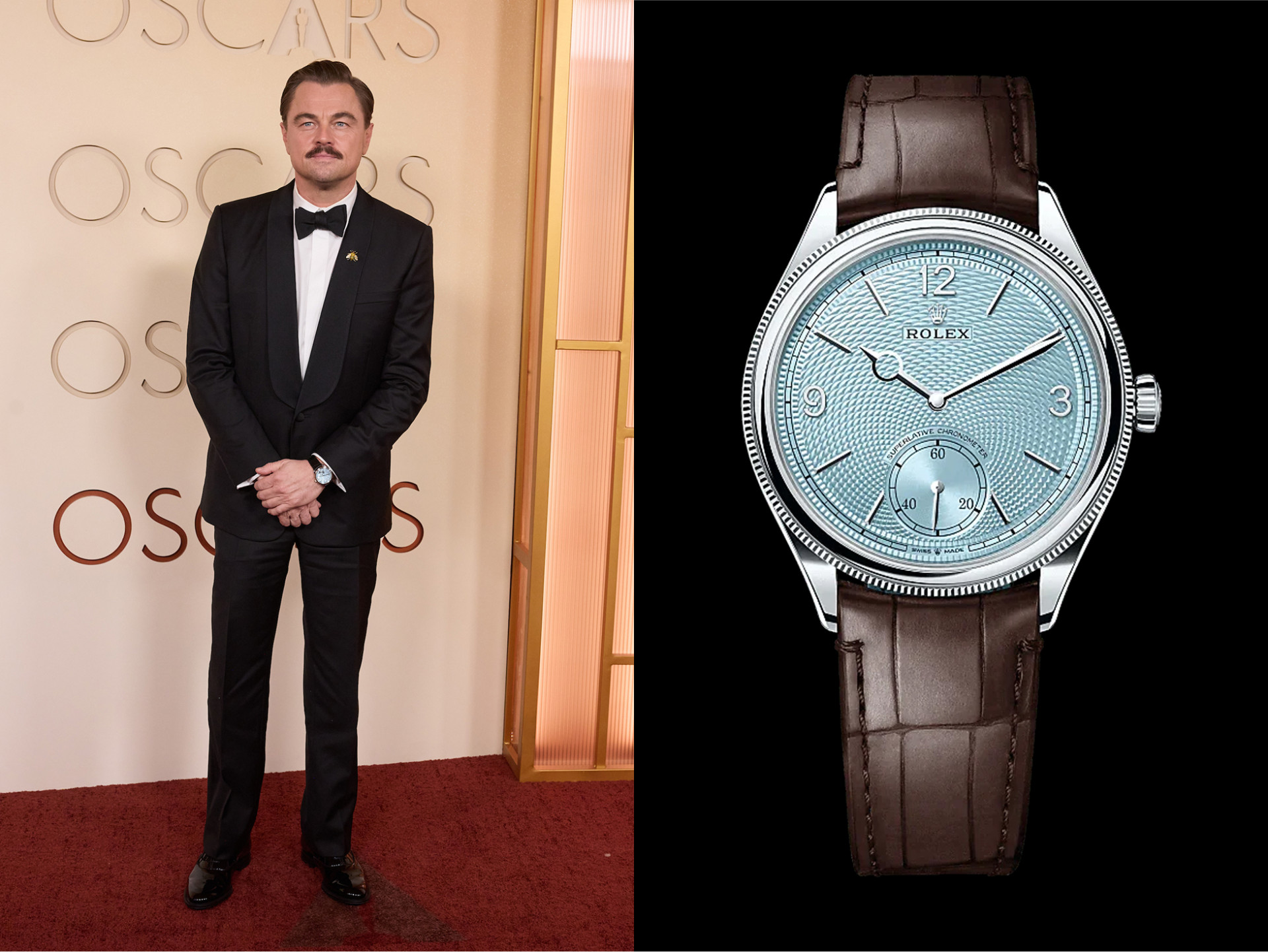 Леонардо Ди Каприо: Rolex 1908 Platinum