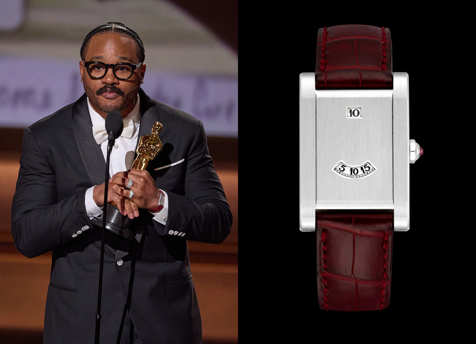 Райан Куглер: Cartier Tank à Guichets