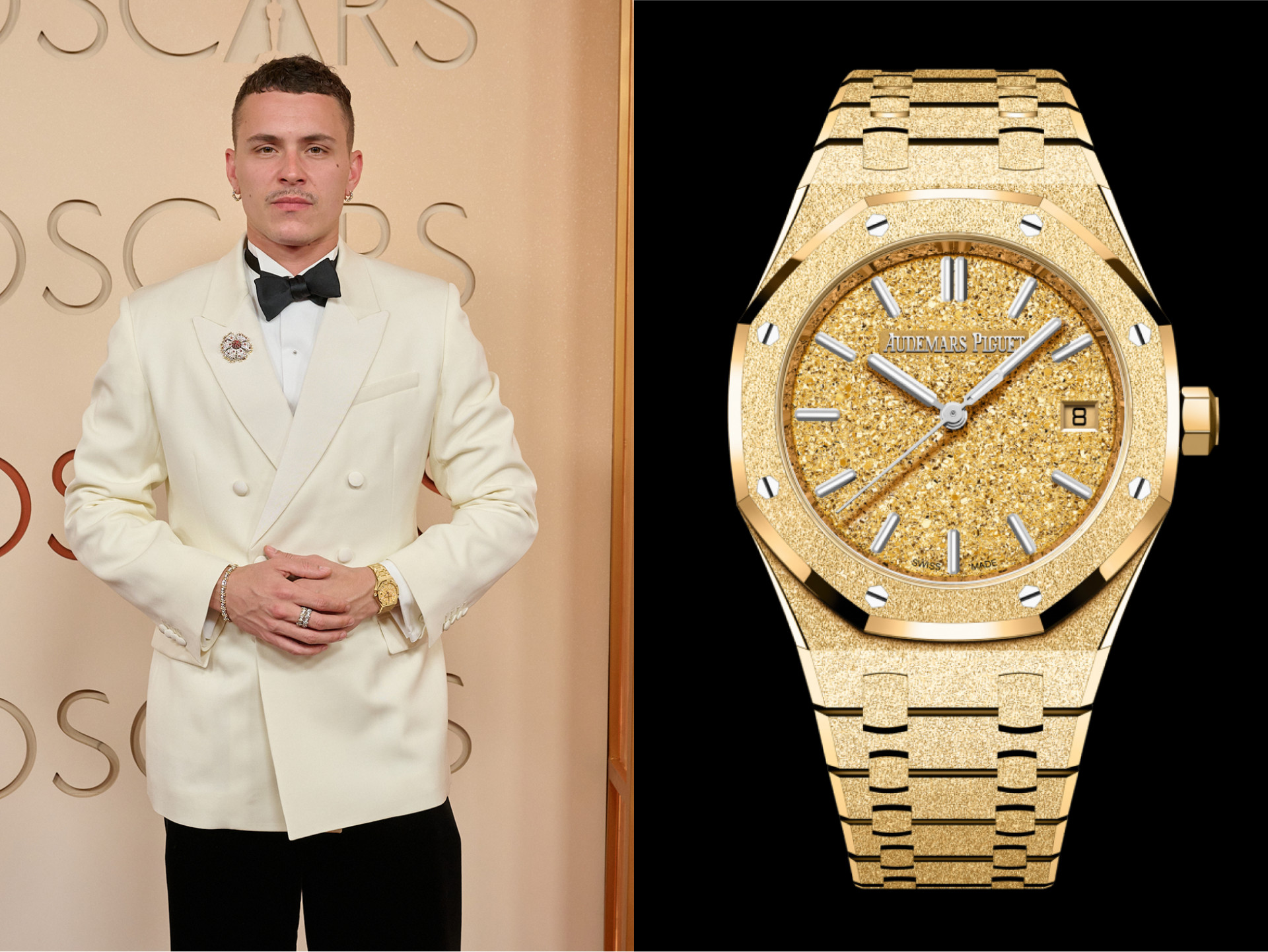 Арон Пайпер: Audemars Piguet Royal Oak Frosted Gold