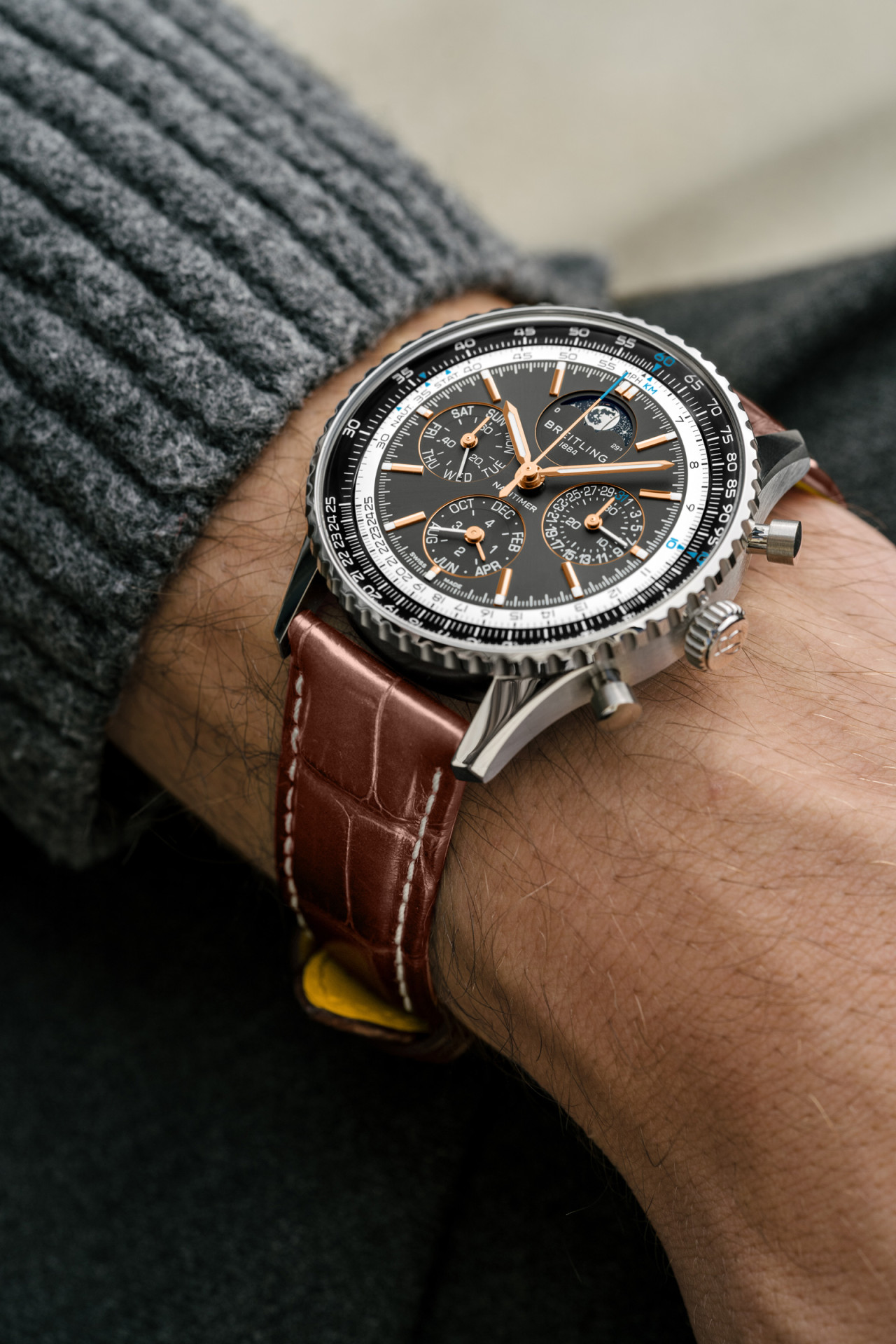 Breitling Navitimer Perpetual Calendar Chronograph