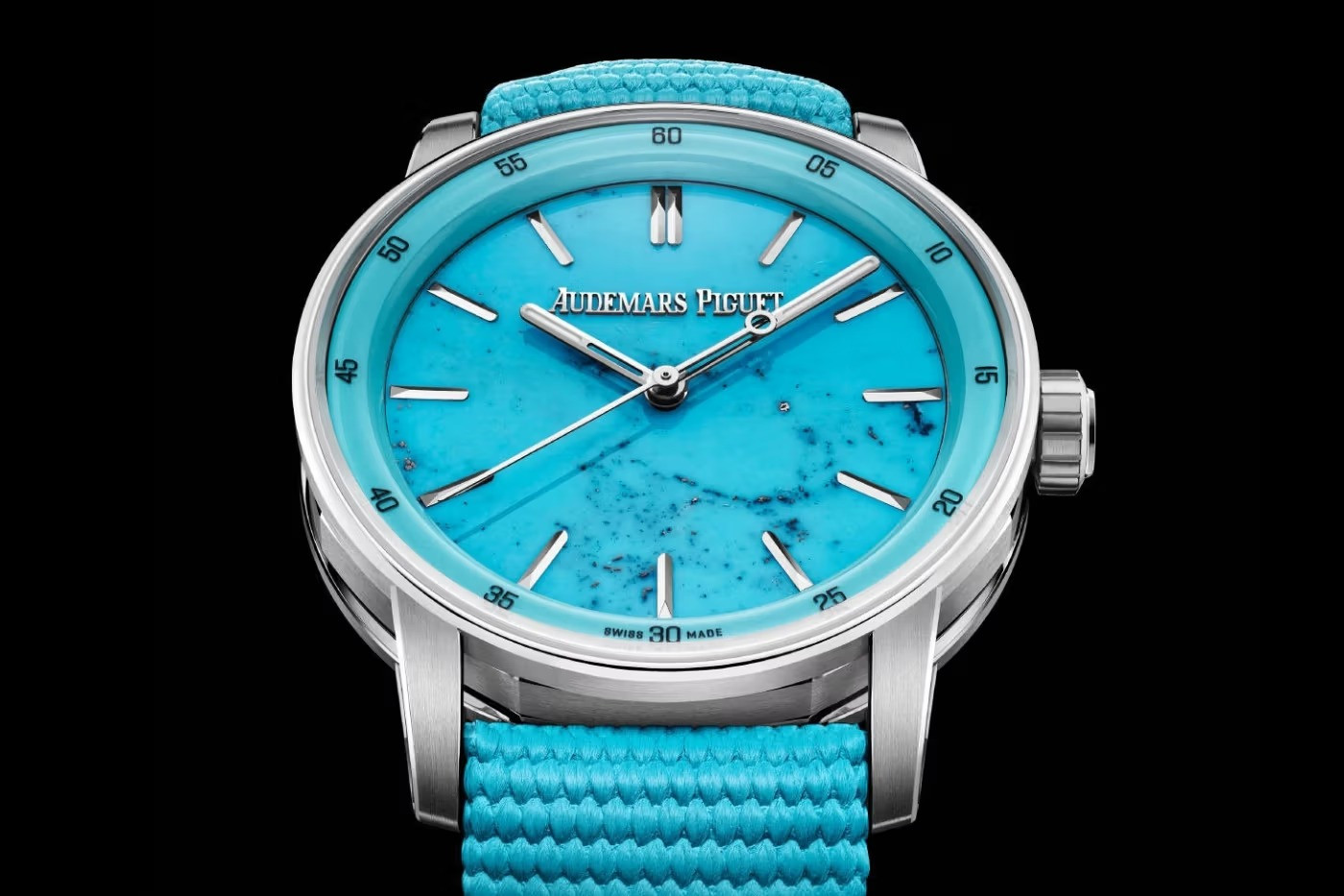 Audemars Piguet Code 11.59 с циферблатом из бирюзы