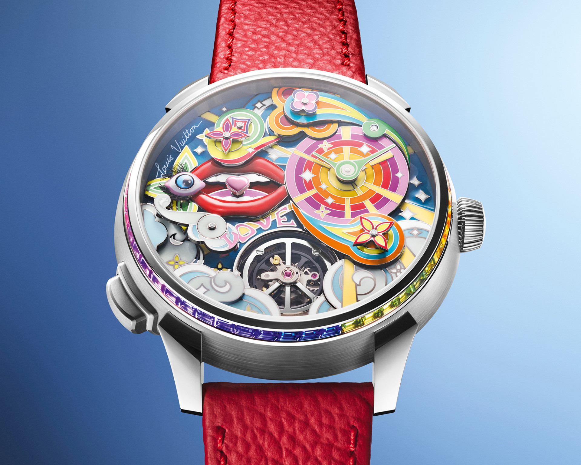  Louis Vuitton Tambour Taiko Arty Automata