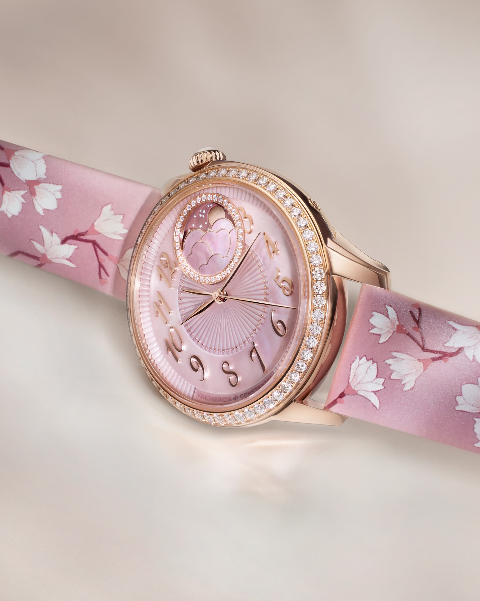Vacheron Constantin Égérie Moon Phase Spring Blossom 