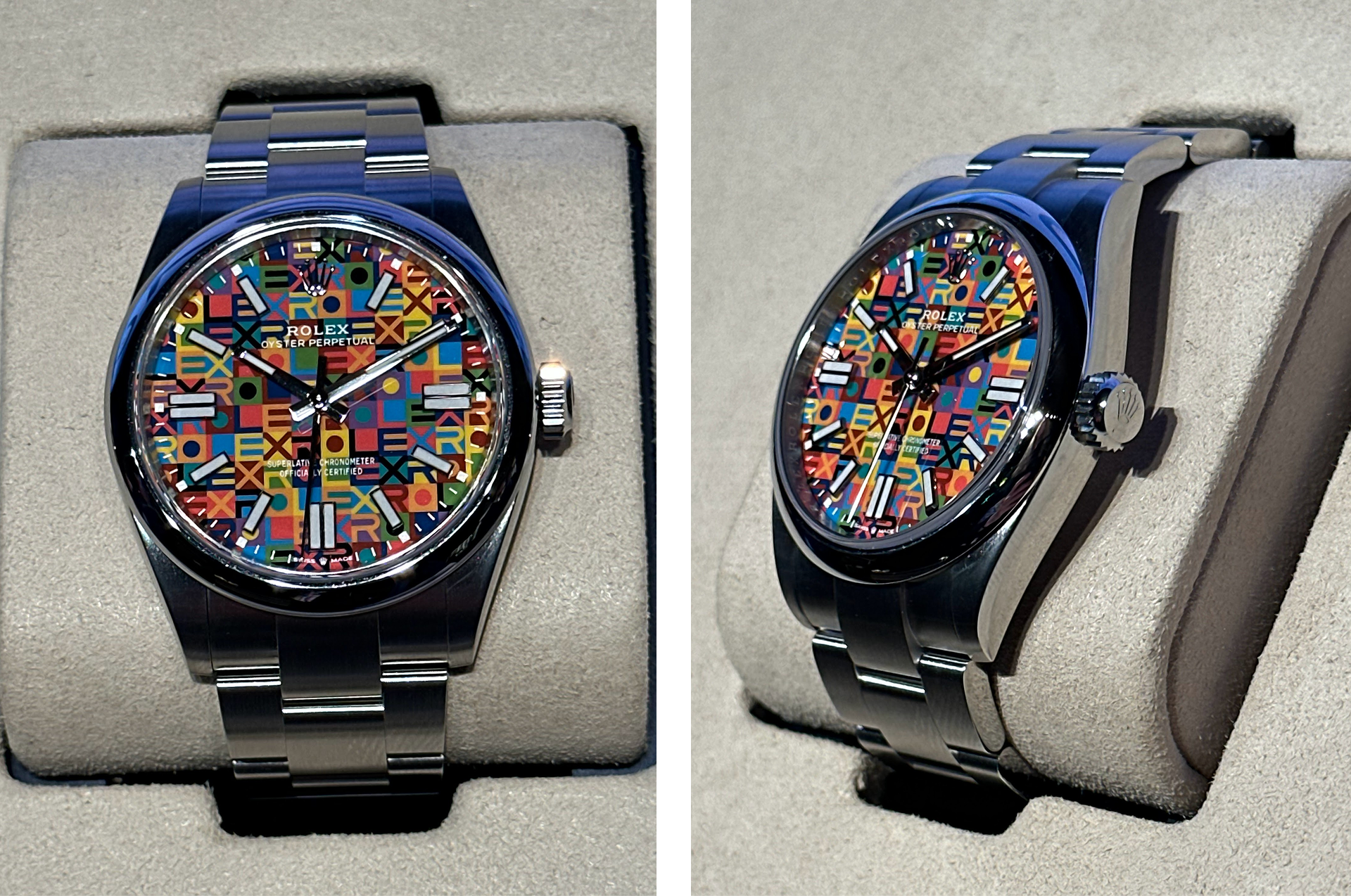 Rolex Oyster Perpetual Jubilee Dial