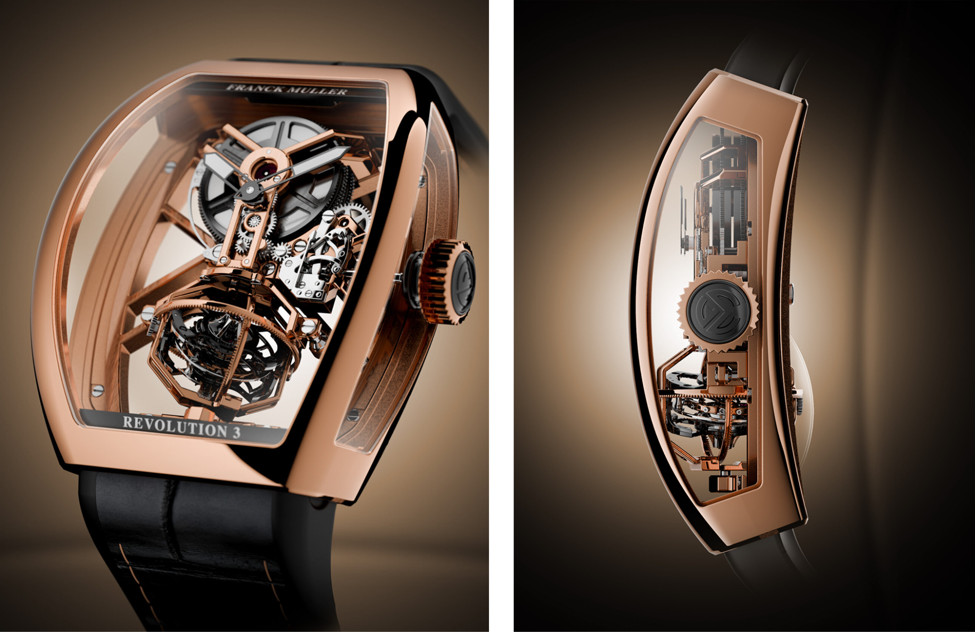 Franck Muller Vanguard Aero Revolution 3 Skeleton