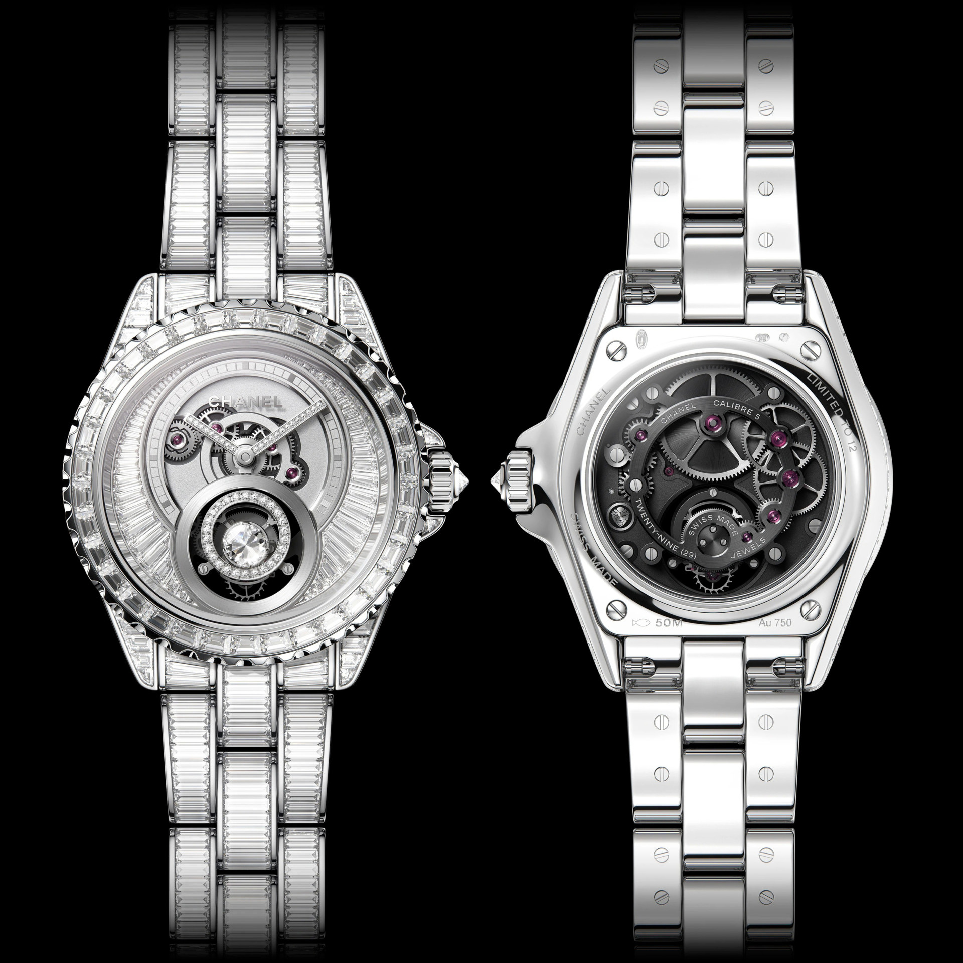 Chanel J12 Diamonds Tourbillon Caliber 5