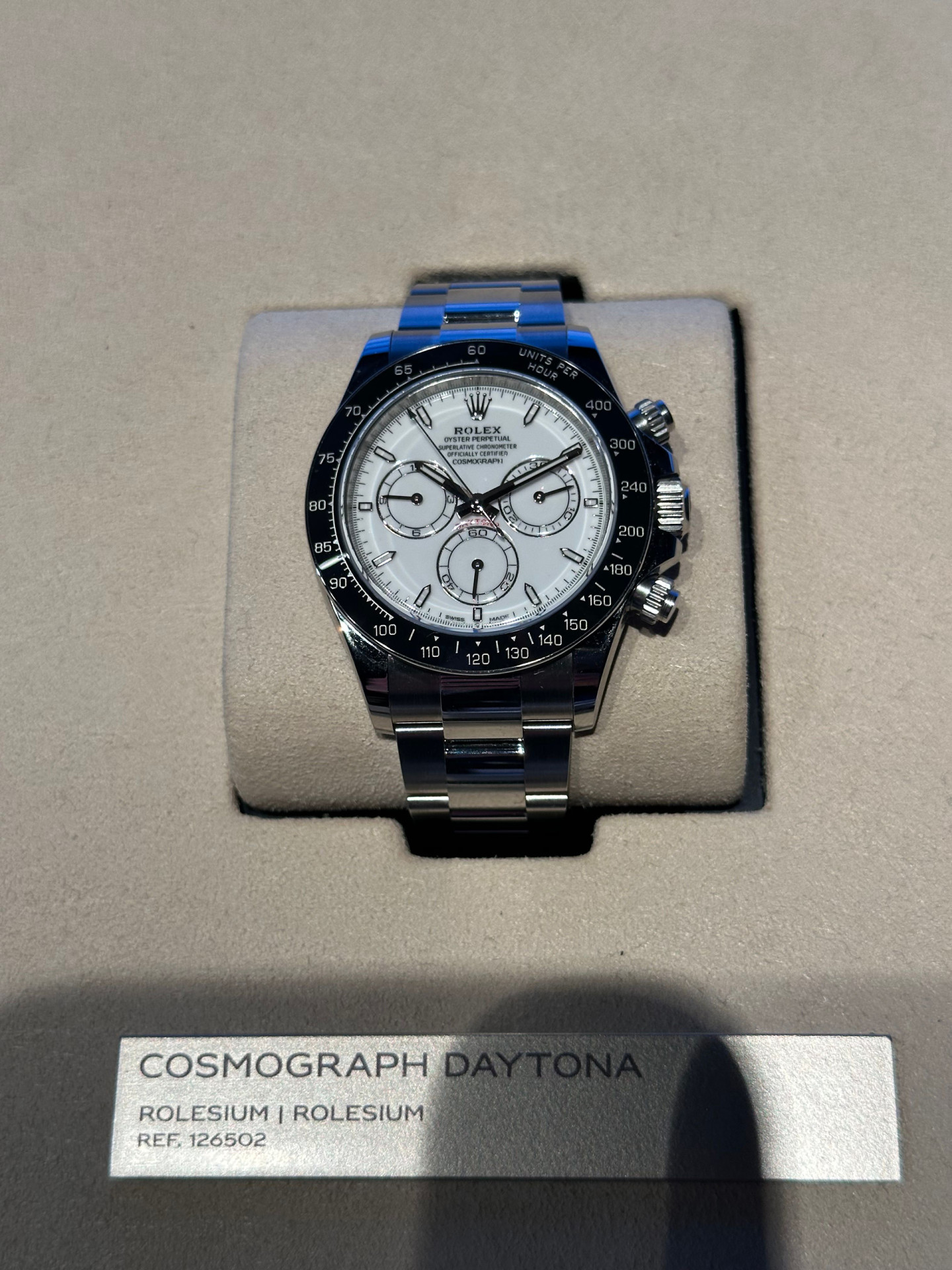 Rolex Daytona Rolesium Ref. 126502