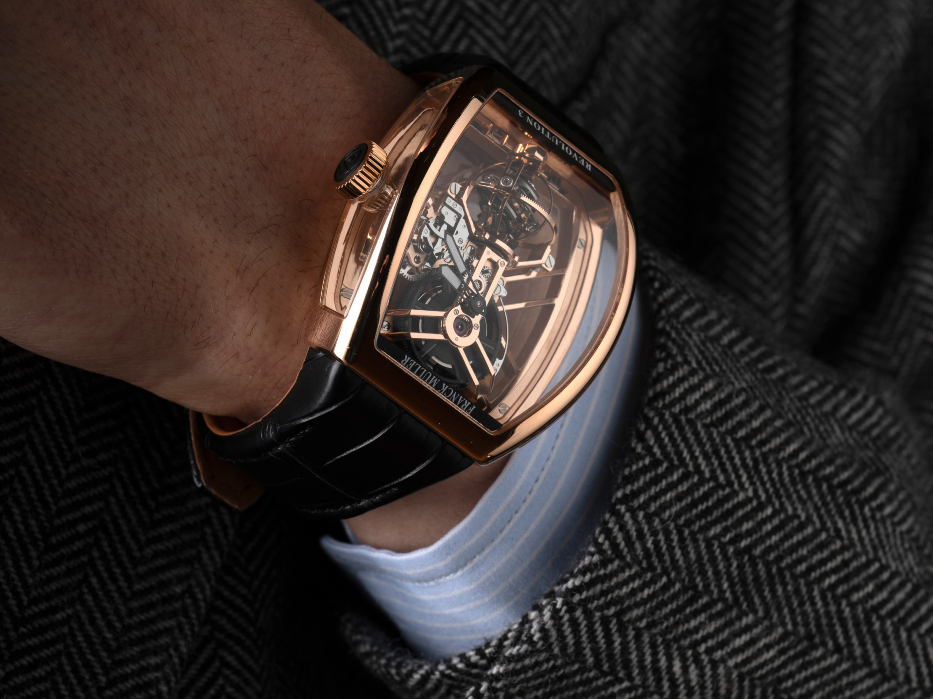 Frank Muller Vanguard Aero Revolution 3 Skeleton