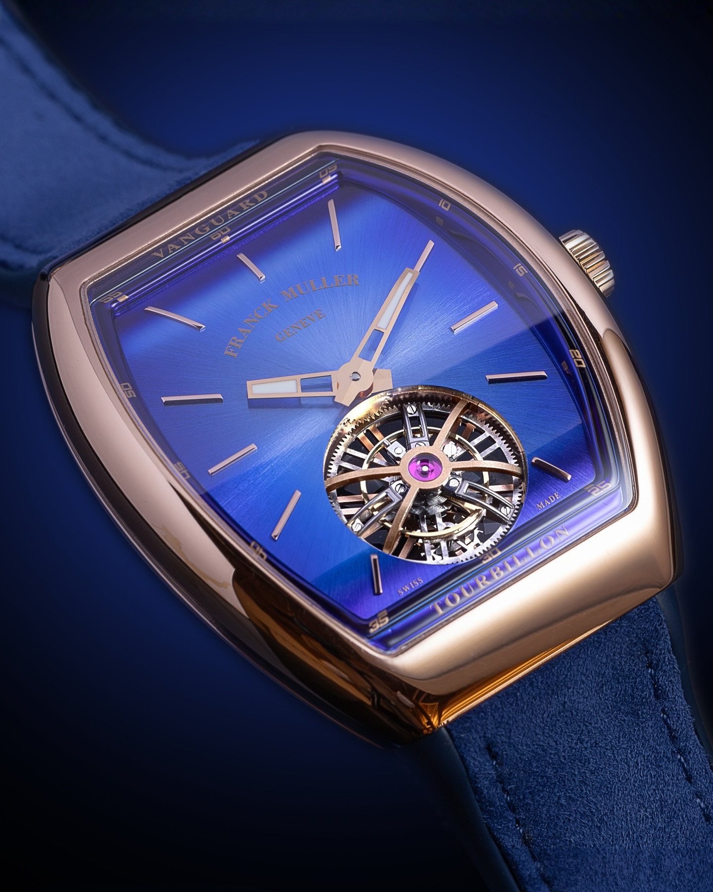 Franck Muller Vanguard Slim Sfumato Tourbillon