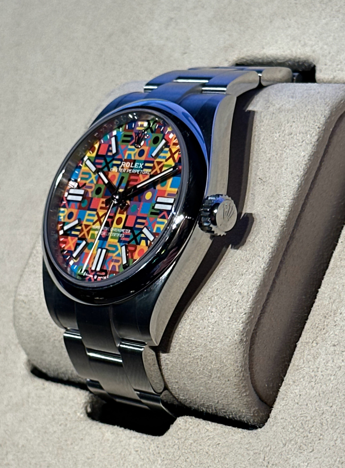 Rolex Oyster Perpetual «Jubilee Dial». Игривый поп-арт в пределах €7,000