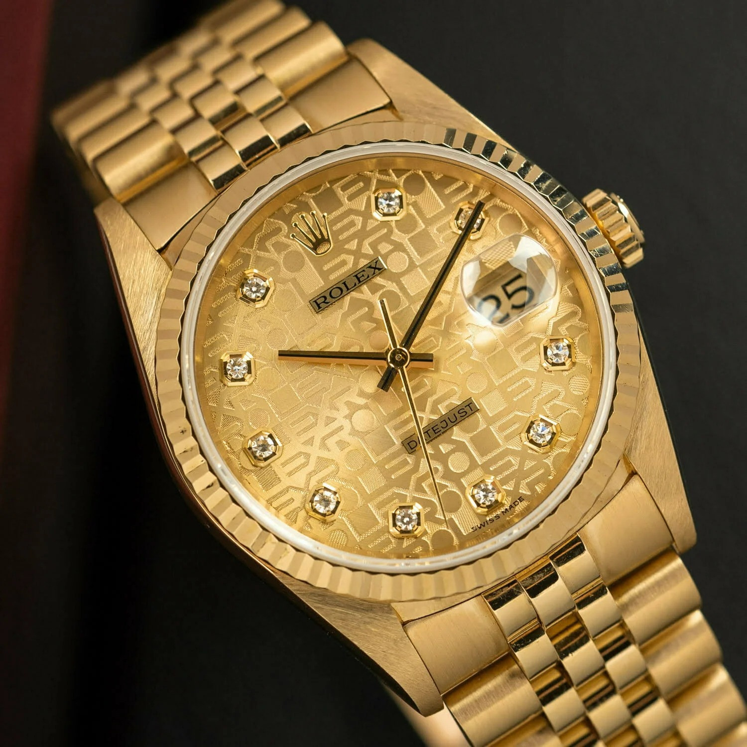 Rolex Datejust Ref. 16238 c циферблатом Jubilee 