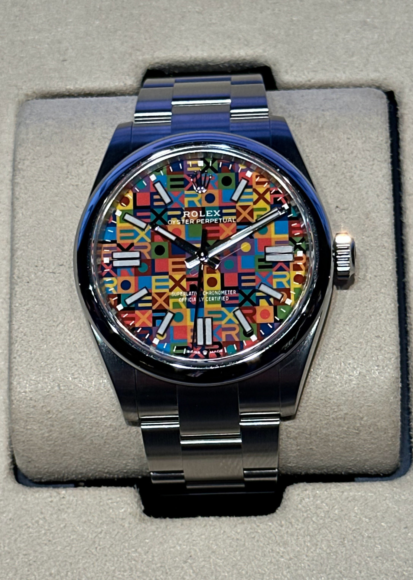 Rolex Oyster Perpetual «Jubilee Dial». Игривый поп-арт в пределах €7,000