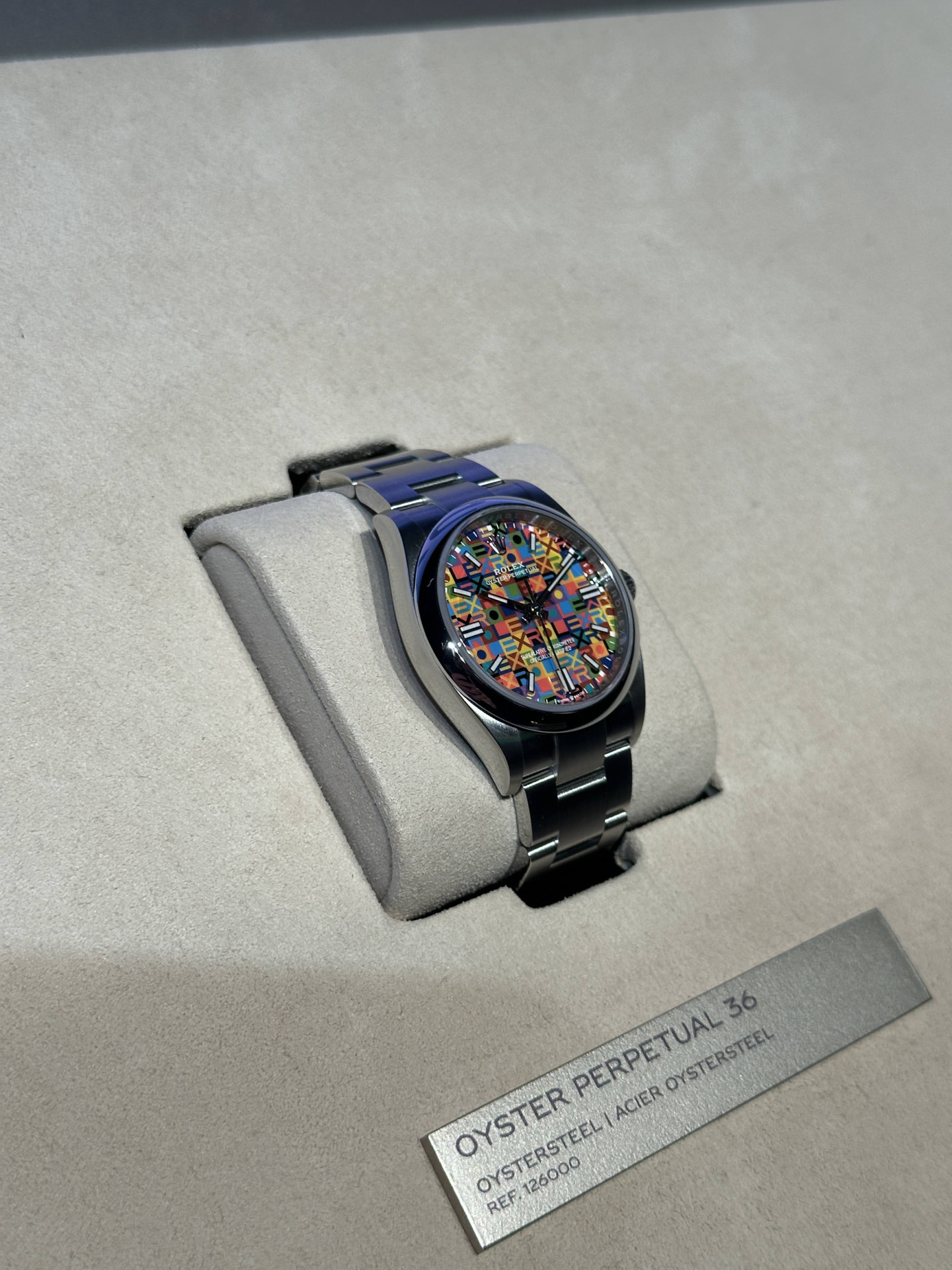 Rolex Oyster Perpetual «Jubilee Dial». Игривый поп-арт в пределах €7,000