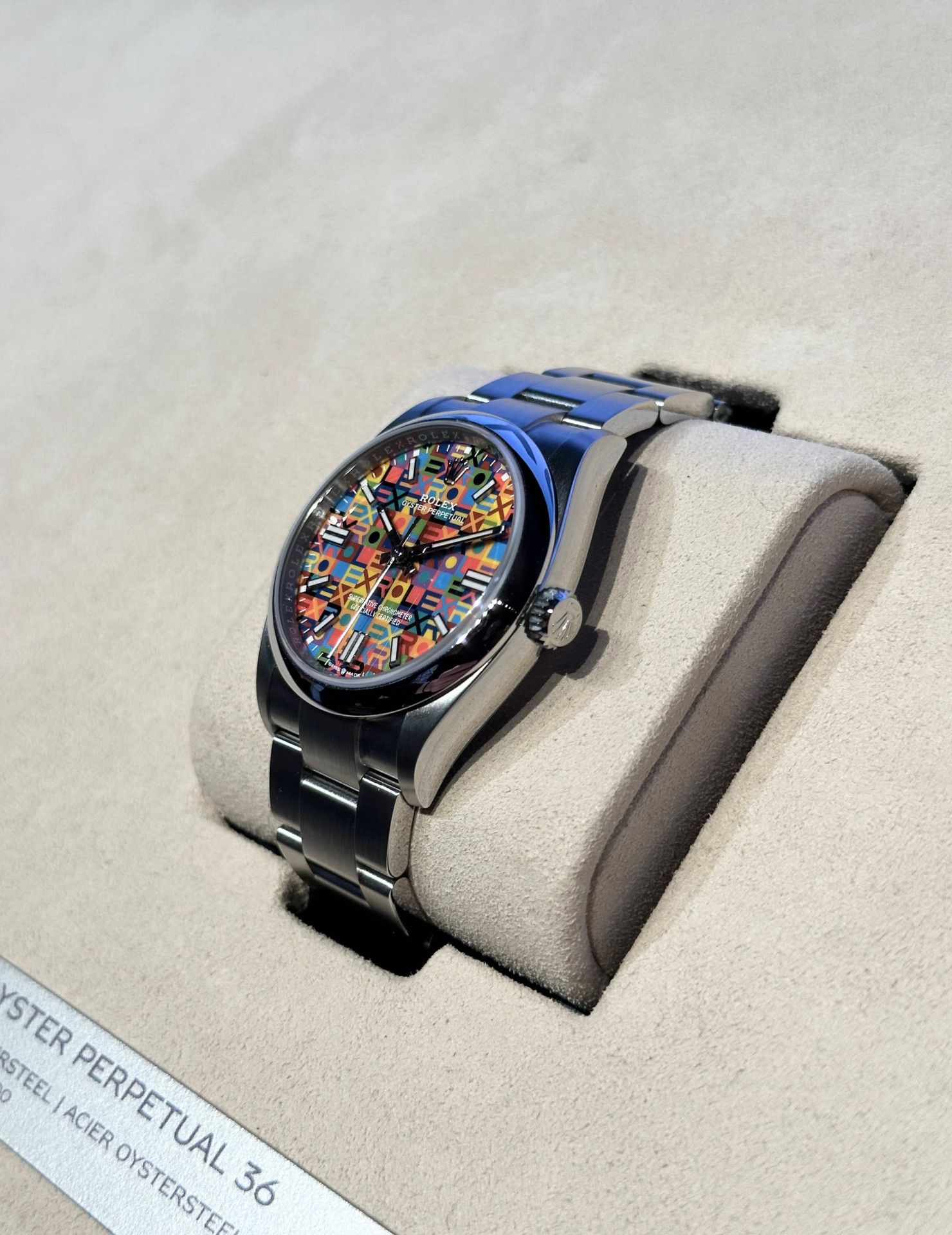 Rolex Oyster Perpetual «Jubilee Dial». Игривый поп-арт в пределах €7,000