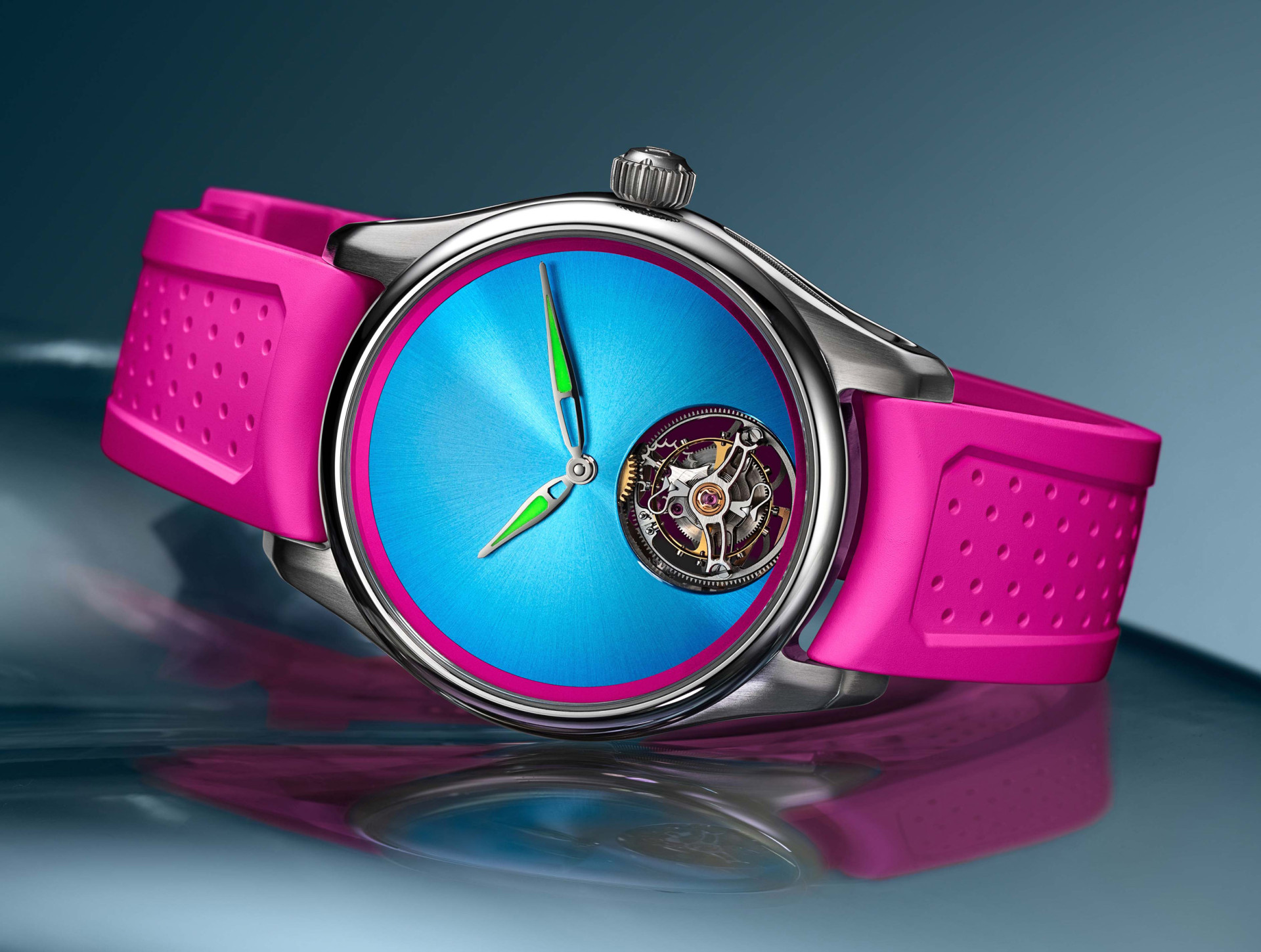H. Moser & Cie. Pioneer Tourbillon Miami