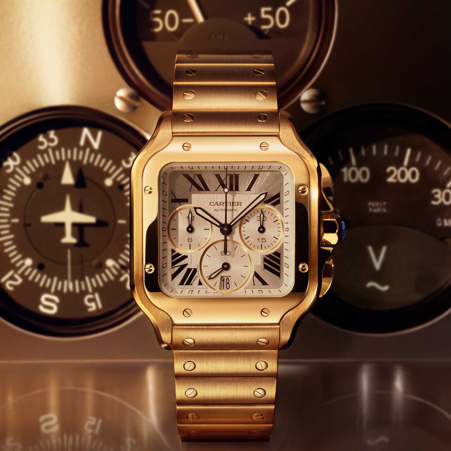 Cartier Santos de Cartier Chronograph