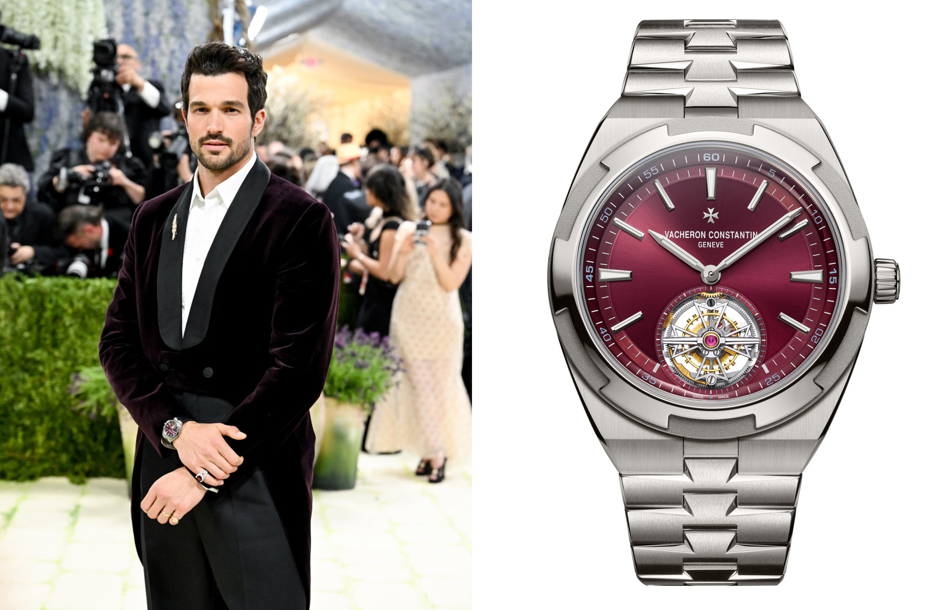 Пол Энтони Келли и Vacheron Constantin Overseas Tourbillon