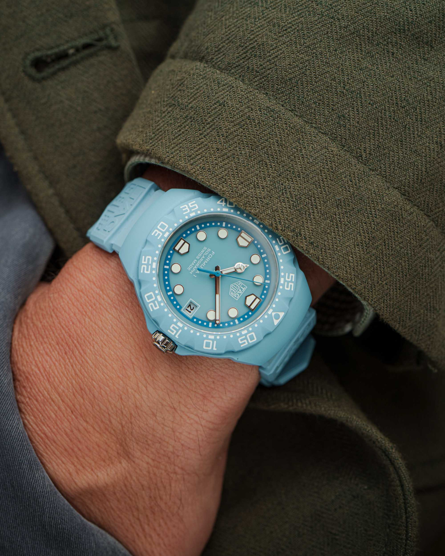 TAG Heuer Formula 1 Solargraph 38mm Pastel Collection