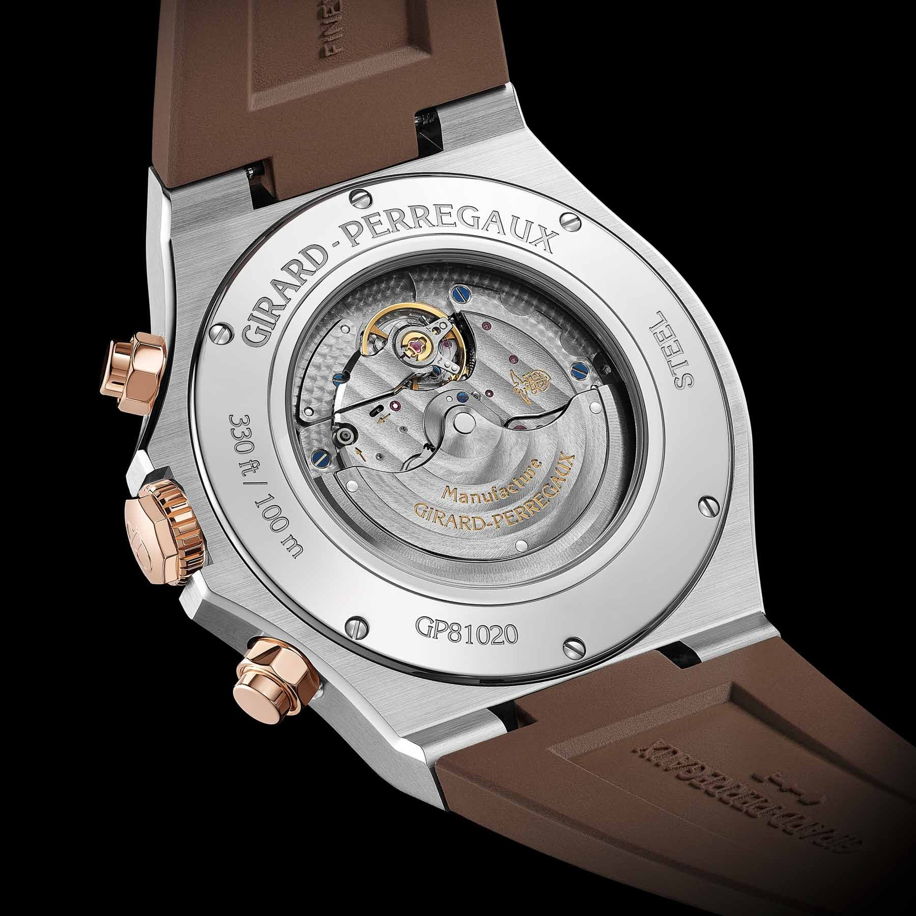 Биколорные Girard-Perregaux Laureato Chronograph 42mm