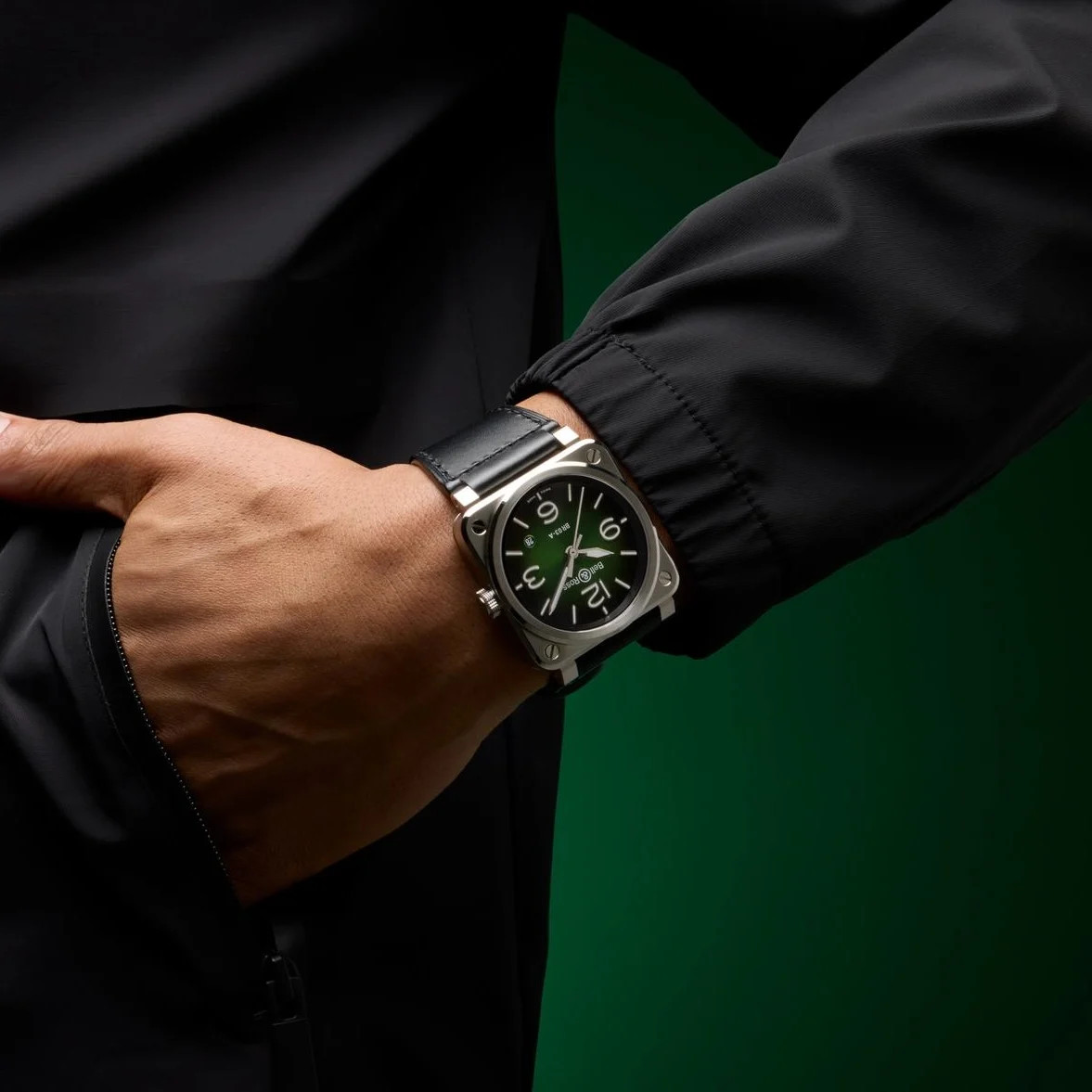 Bell & Ross BR-03 Green Steel