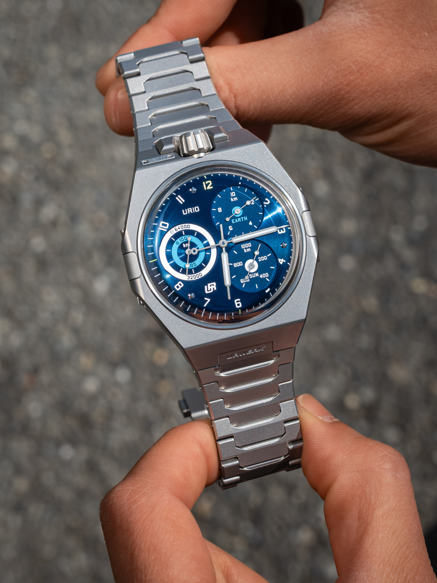Urwerk UR-10 SpaceMeter Blue - Final Edition