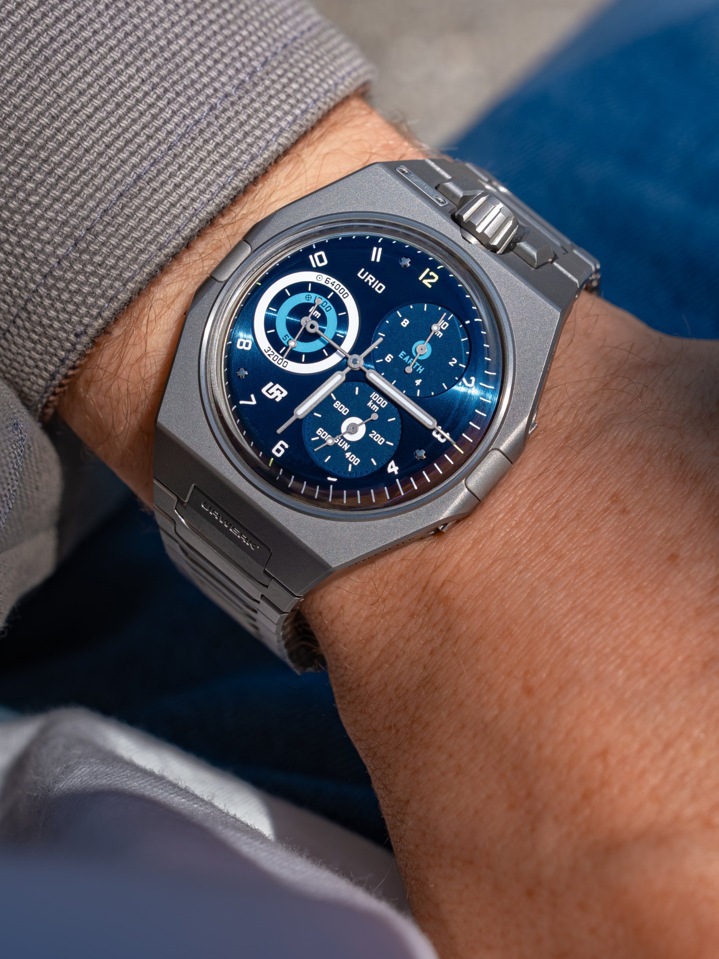 Urwerk UR-10 SpaceMeter Blue - Final Edition