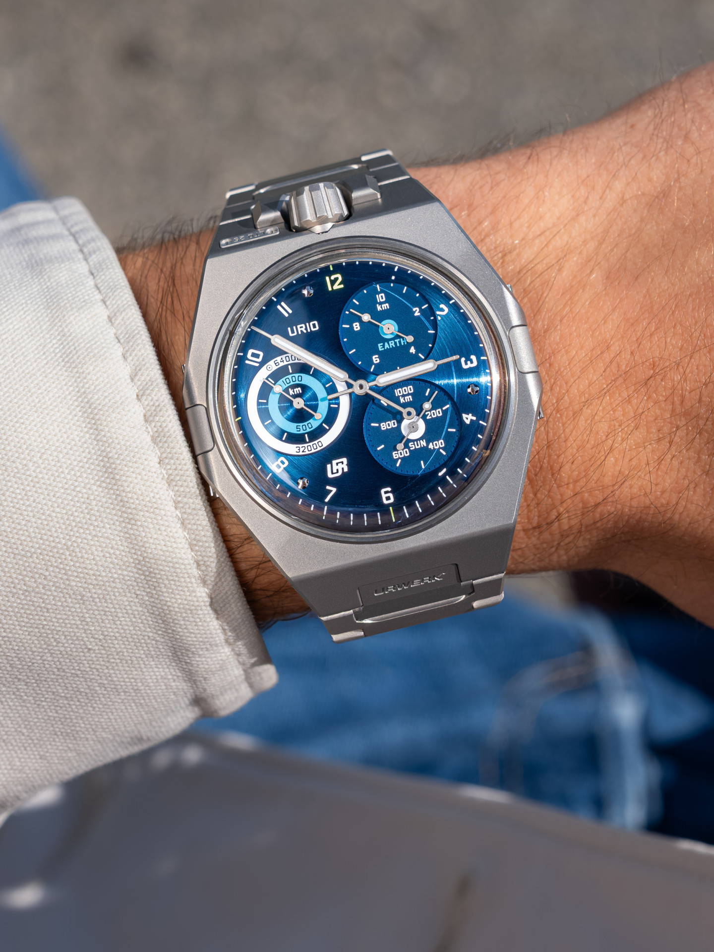 Urwerk UR-10 SpaceMeter Blue - Final Edition