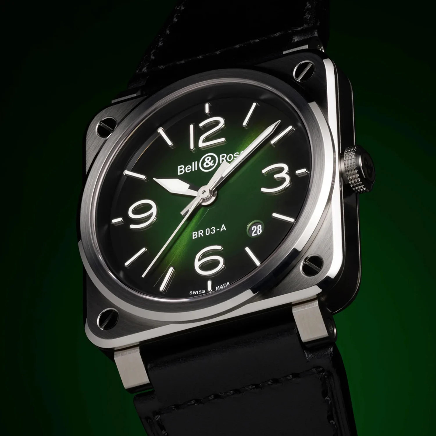 Bell & Ross BR-03 Green Steel