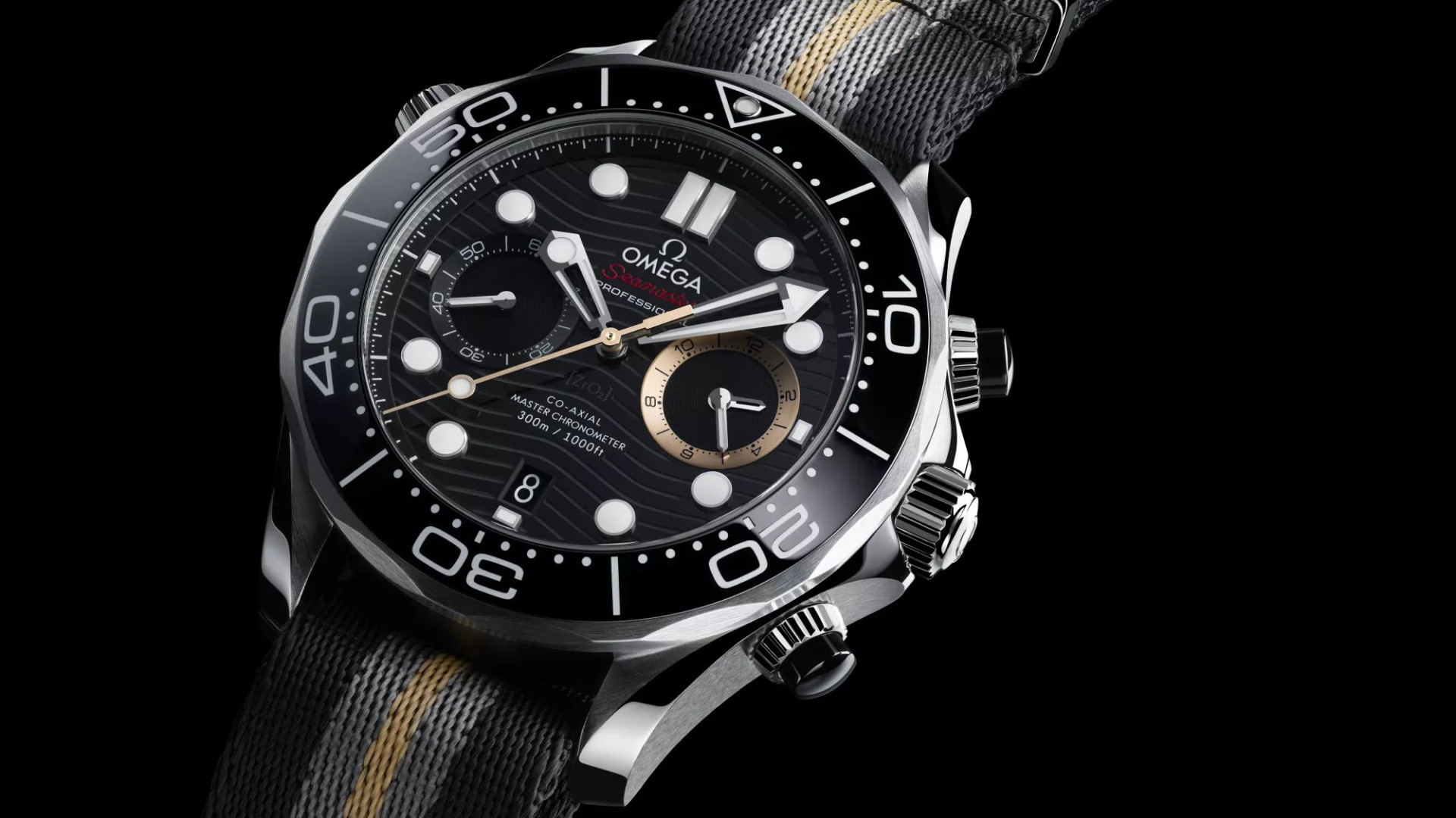 Omega Seamaster Diver 300M Chronograph 007 First Light