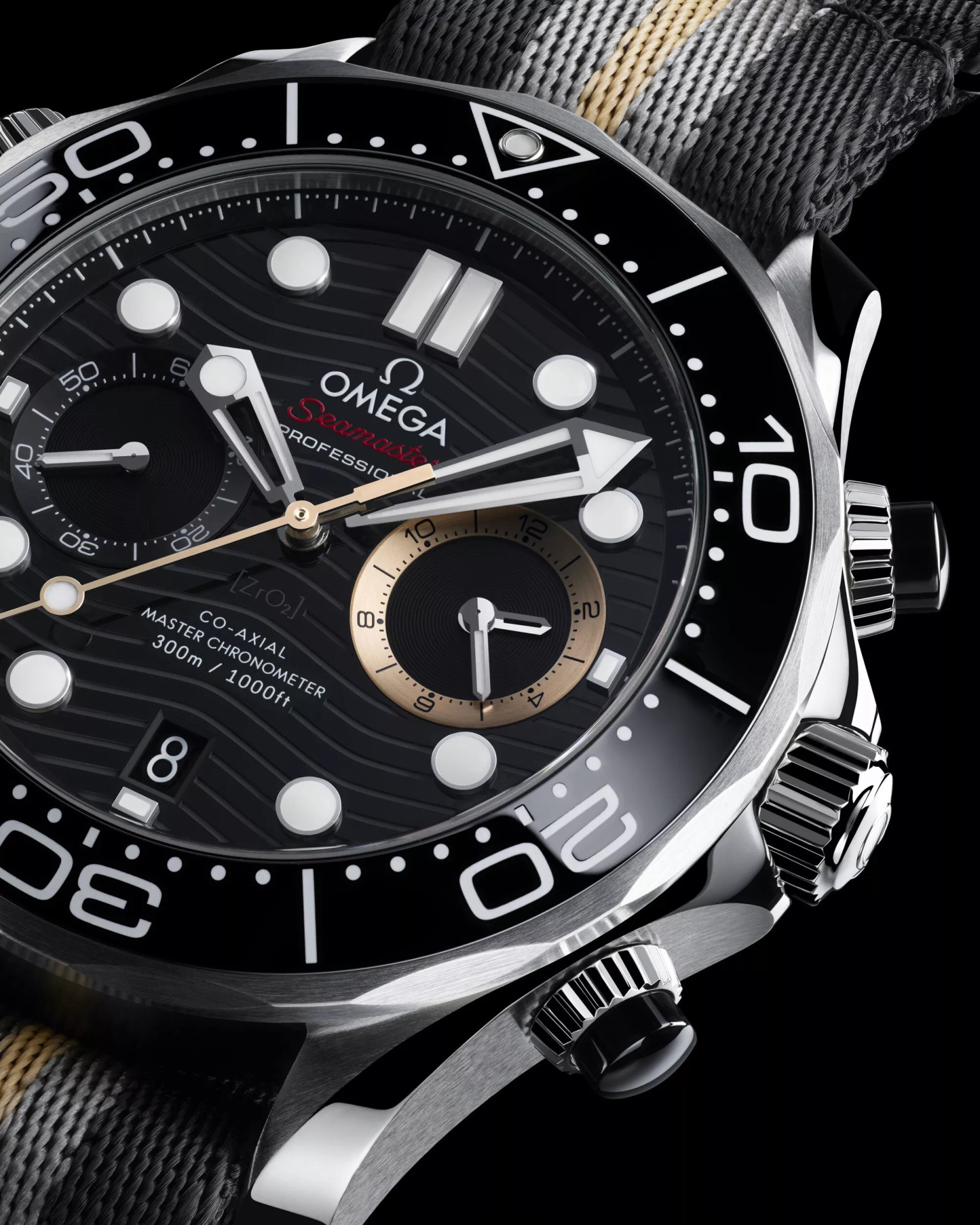 Omega Seamaster Diver 300M Chronograph 007 First Light