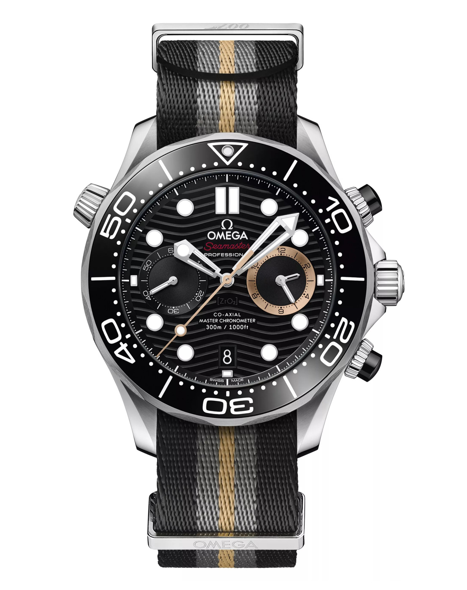 Omega Seamaster Diver 300M Chronograph 007 First Light