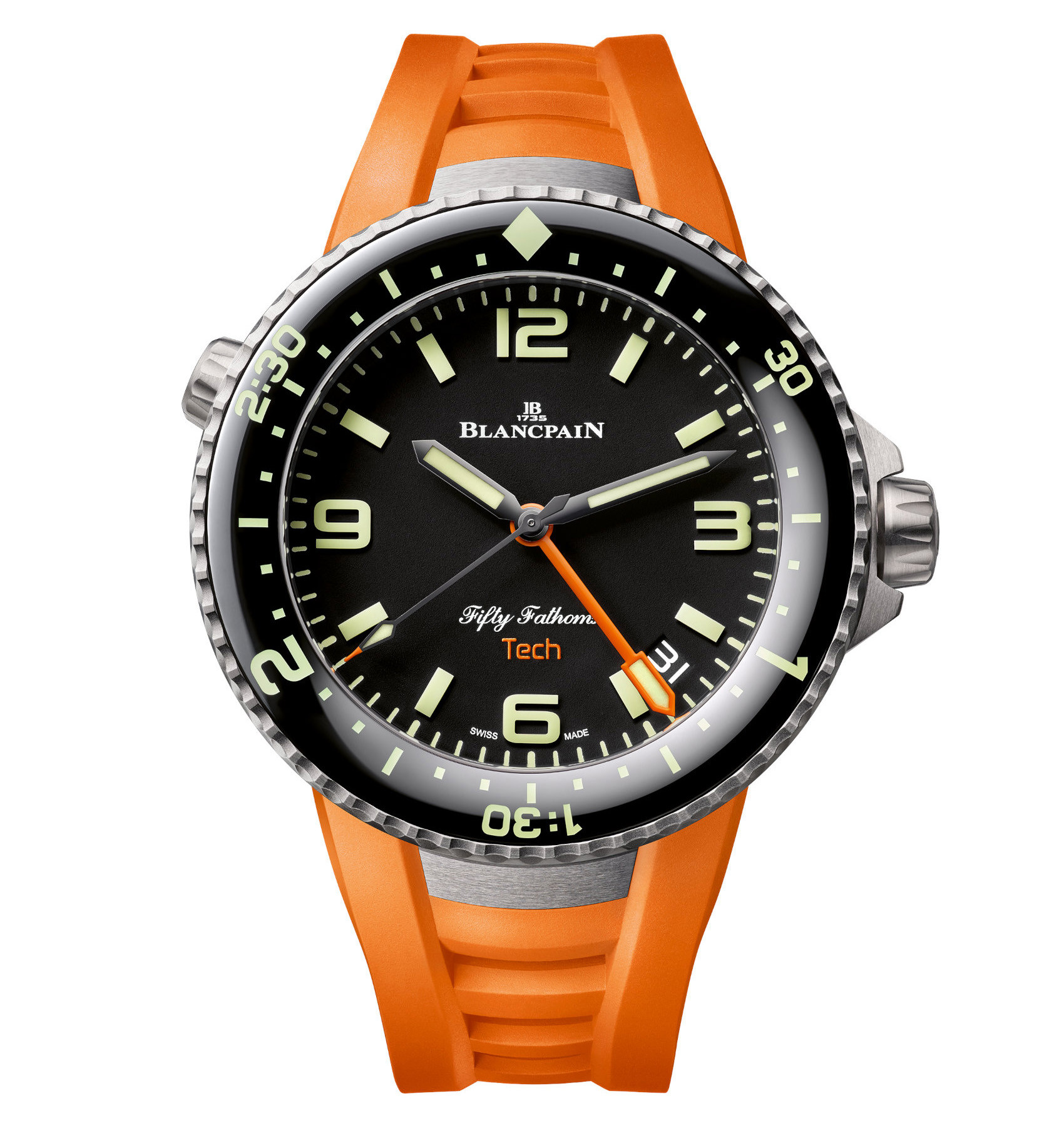 Blancpain Fifty Fathoms Tech как часть постоянной коллекции
