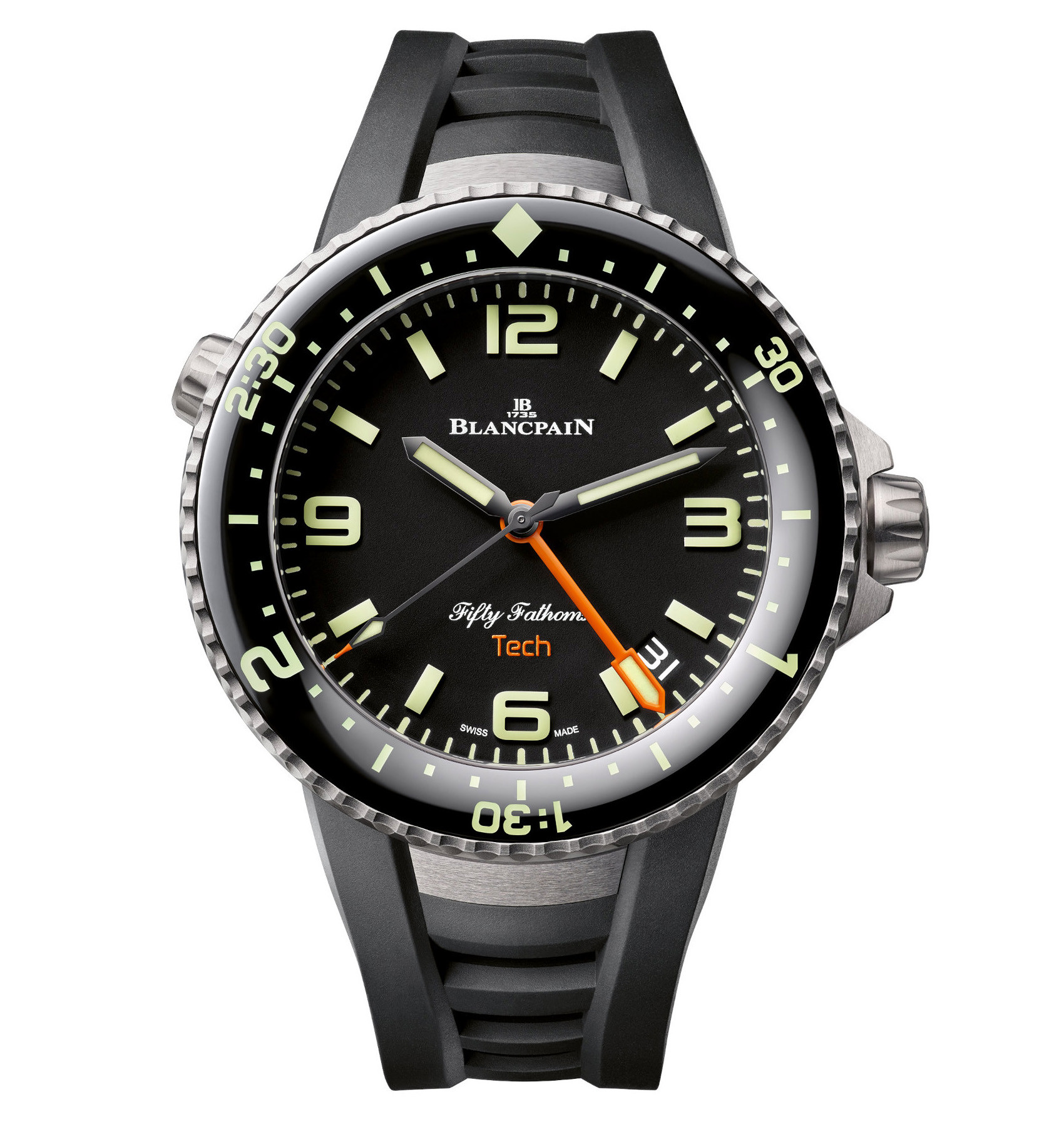 Blancpain Fifty Fathoms Tech как часть постоянной коллекции