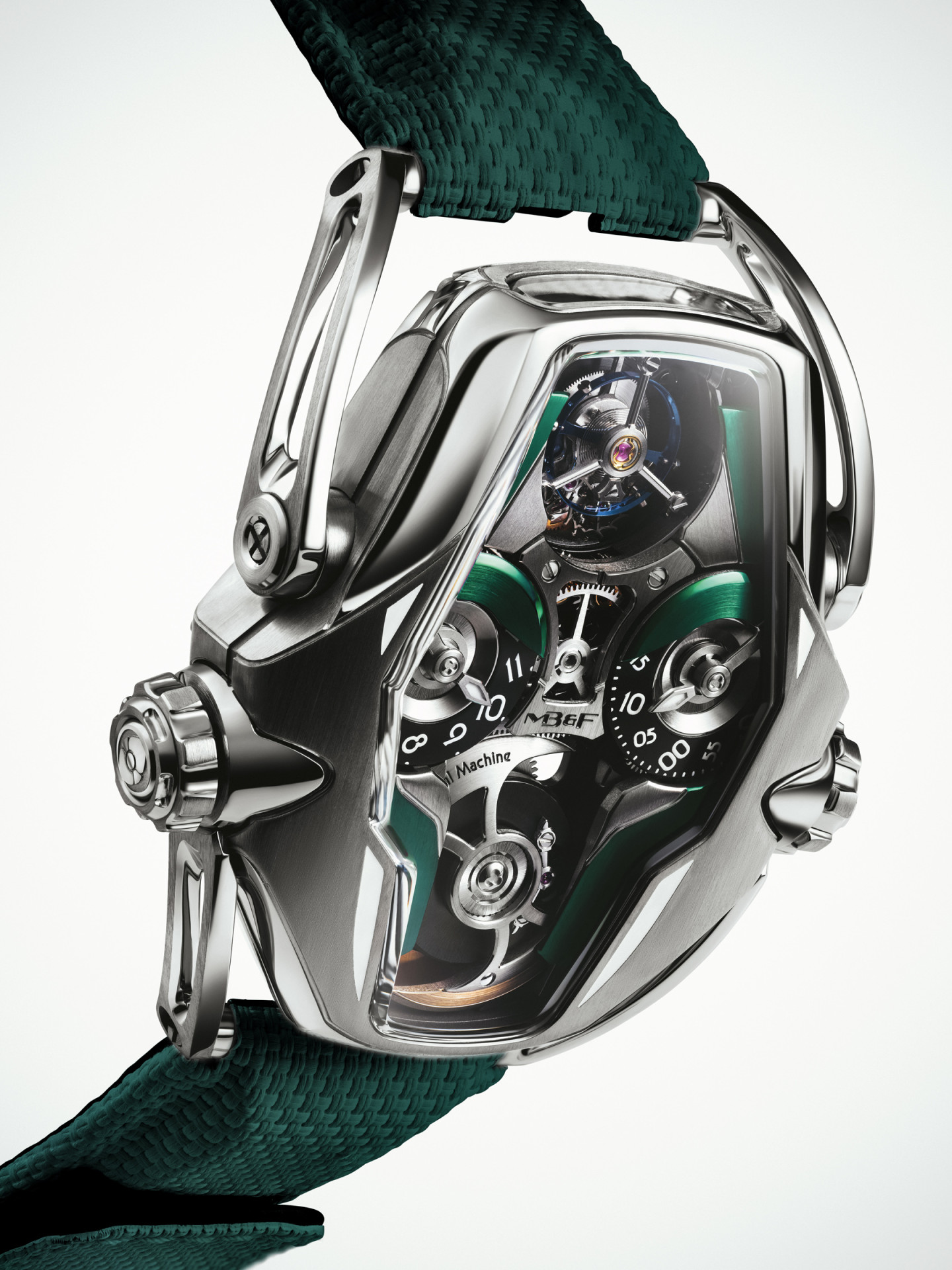 MB&F HM12 The Guardian. «А что, если часы станут головой робота?