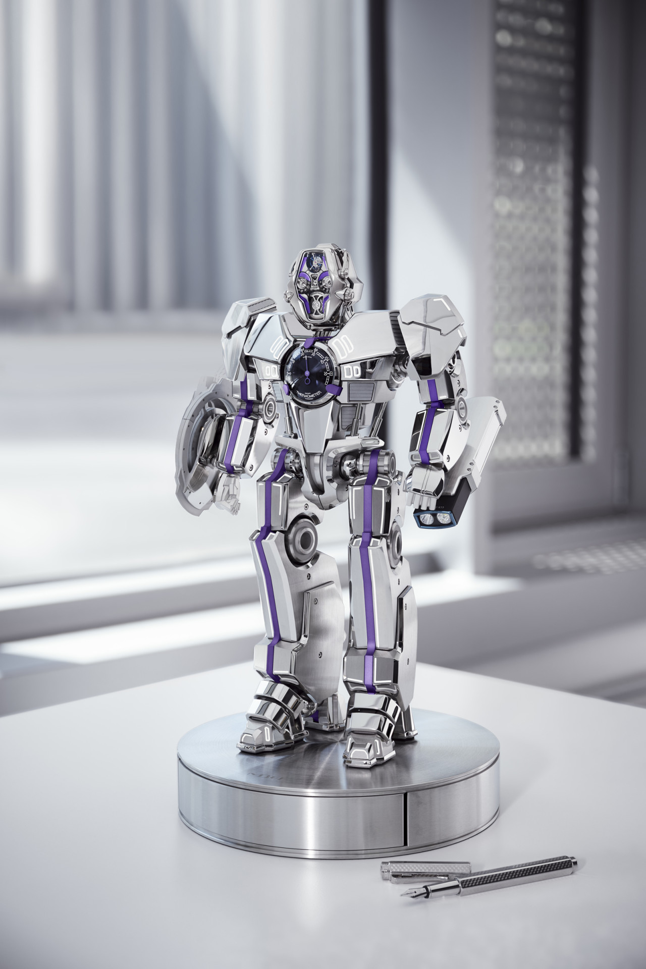 MB&F HM12 The Guardian. «А что, если часы станут головой робота?