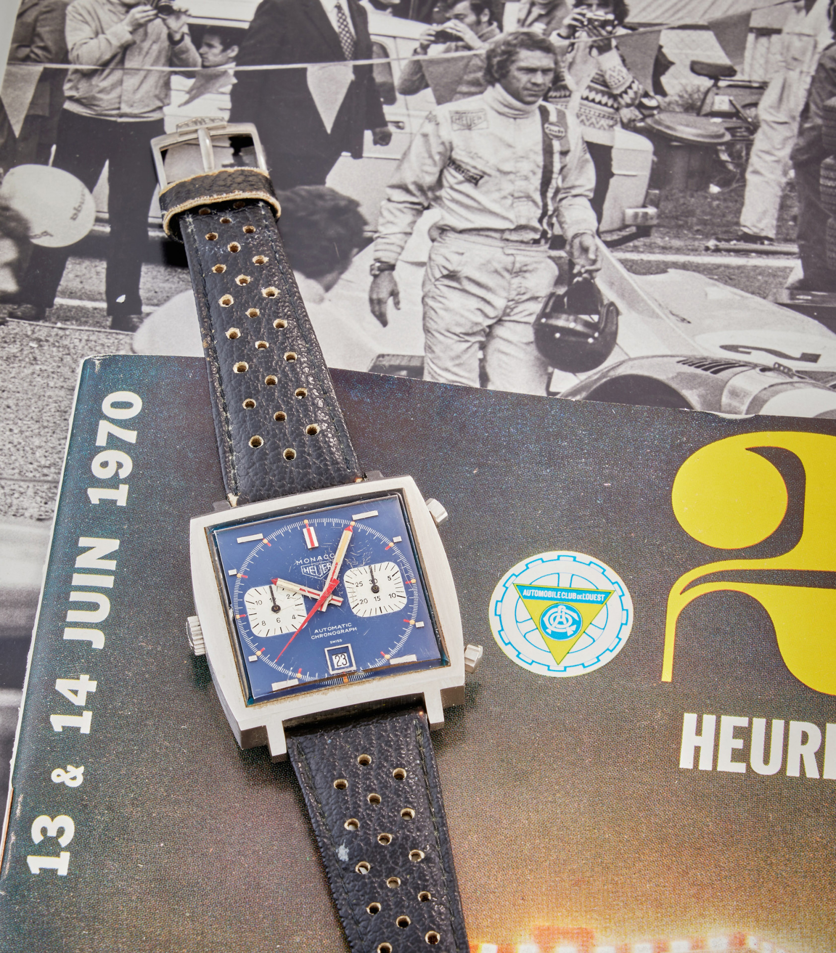 Последние Heuer Monaco со съемок фильма «Ле Ман» ушли с молотка за $640,000
