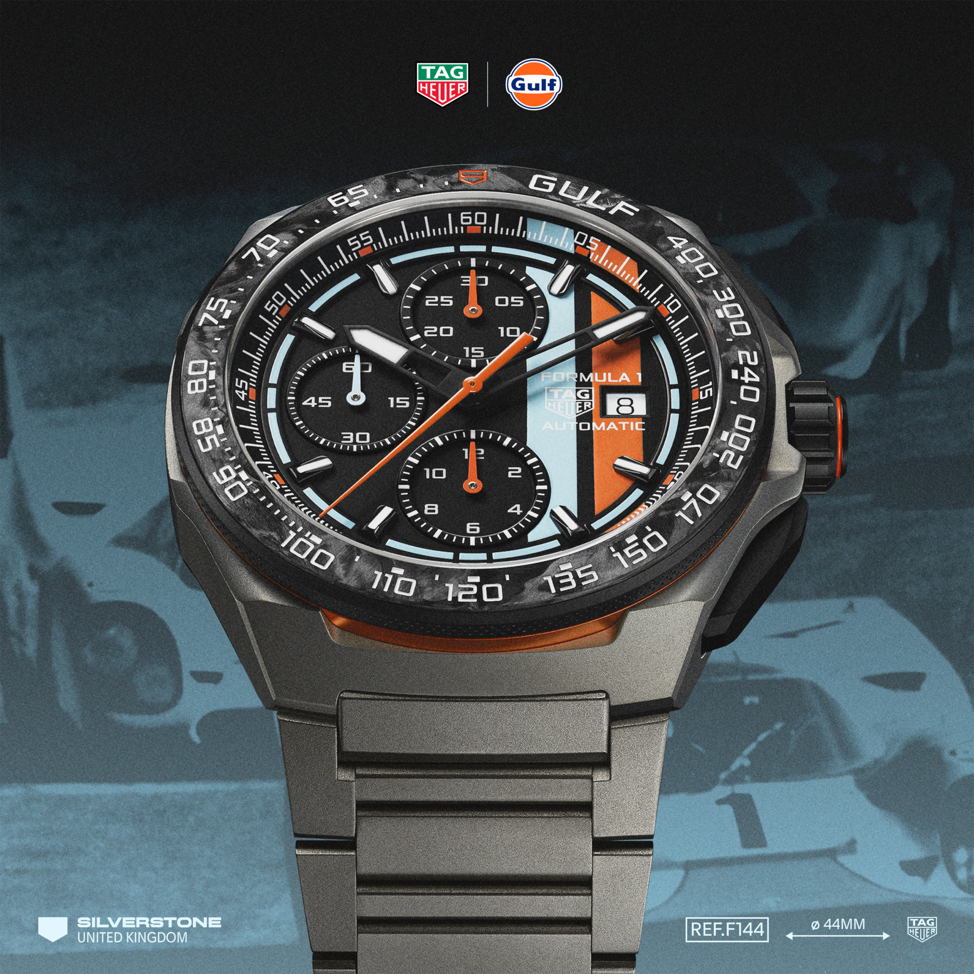 TAG Heuer Formula 1 Automatic Chronograph x Gulf