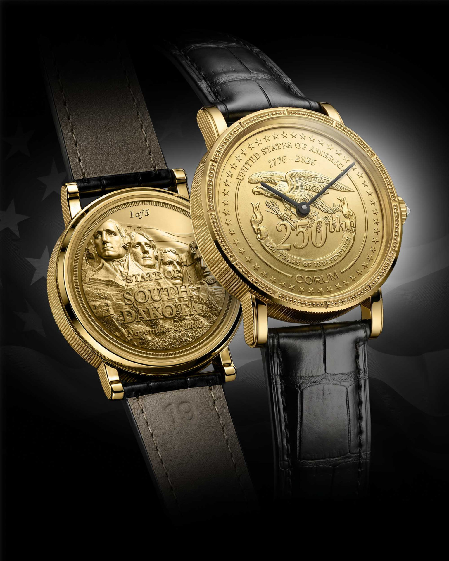 Коллекция Corum Heritage Coin в честь 250-летия США
