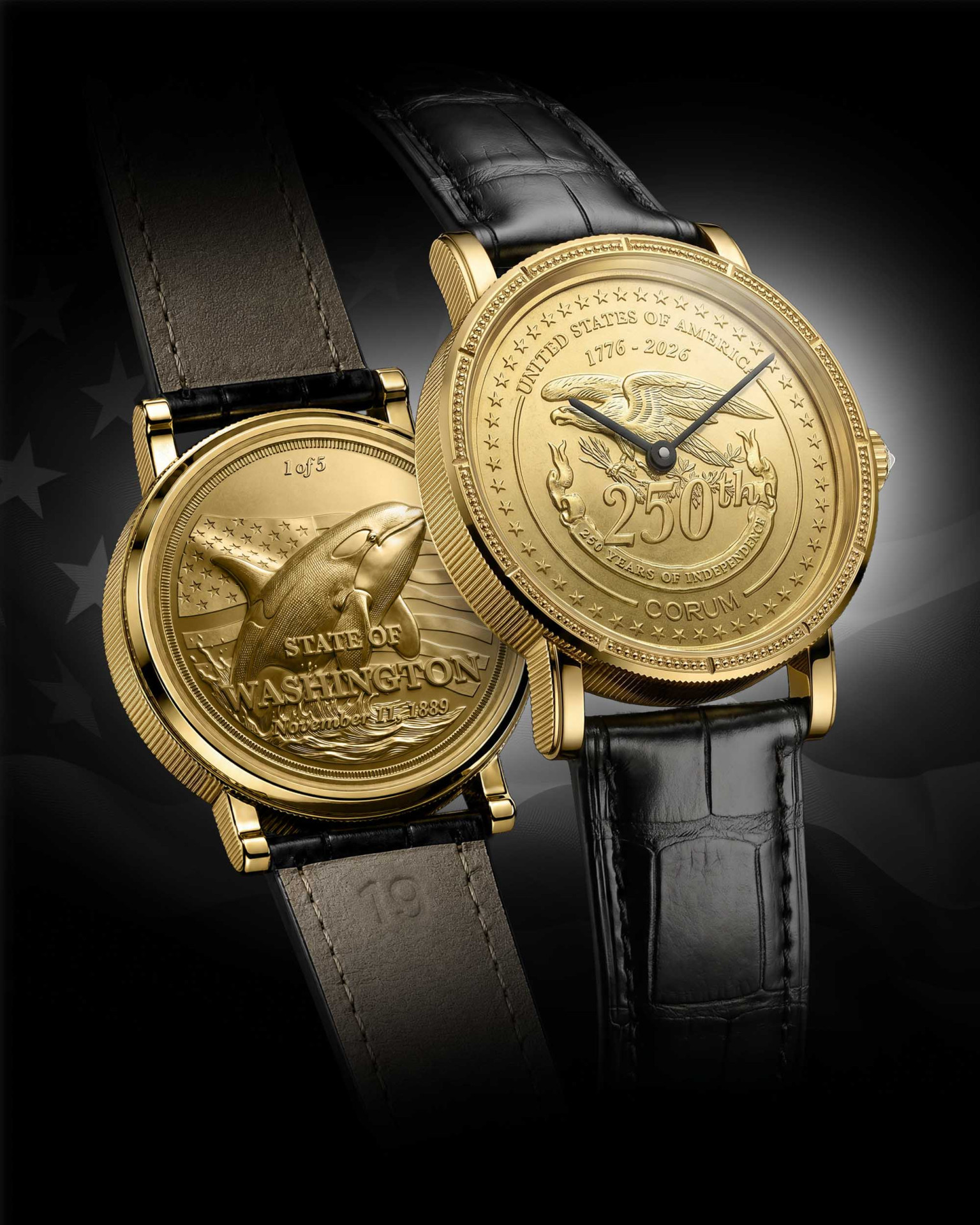 Коллекция Corum Heritage Coin в честь 250-летия США