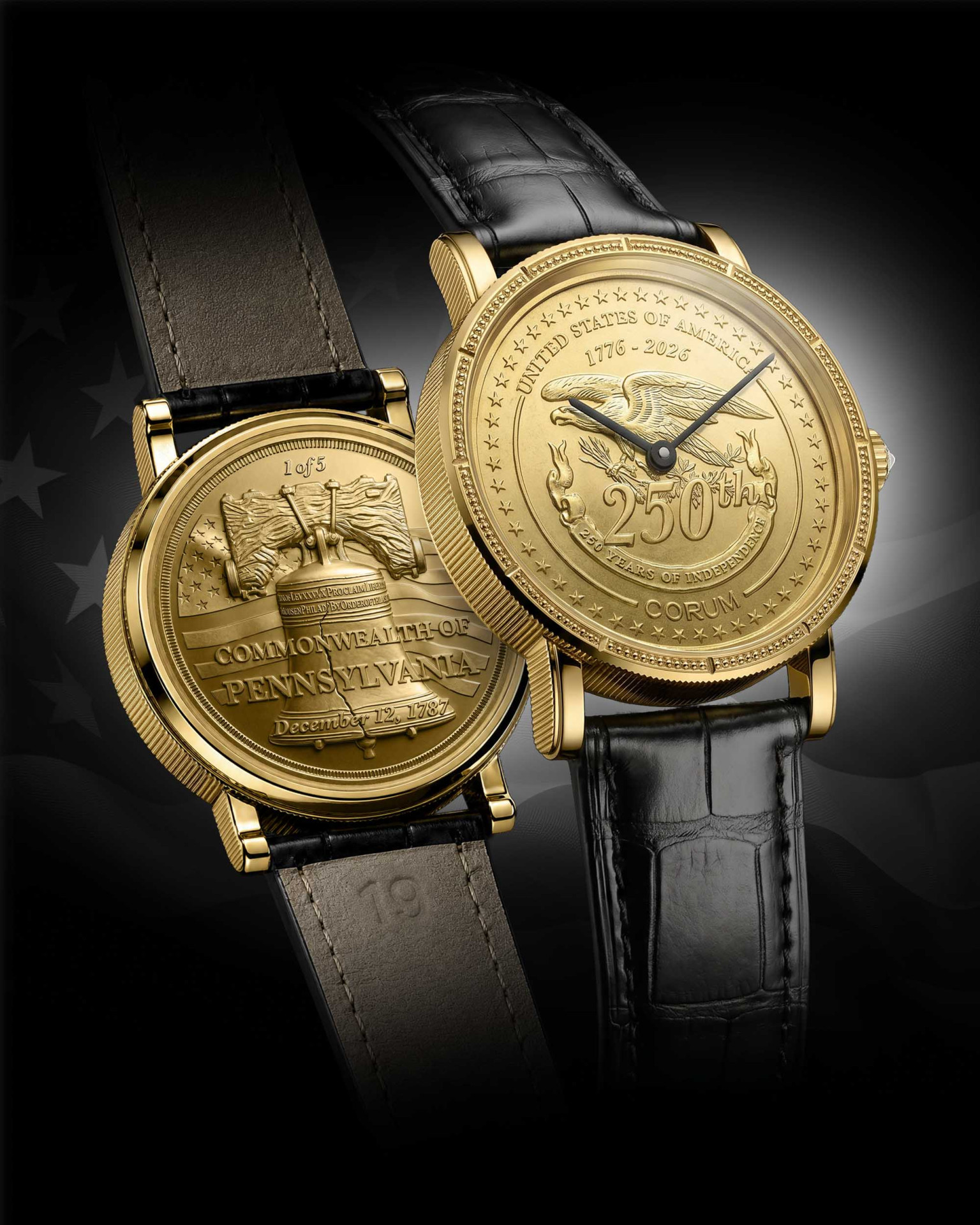 Коллекция Corum Heritage Coin в честь 250-летия США