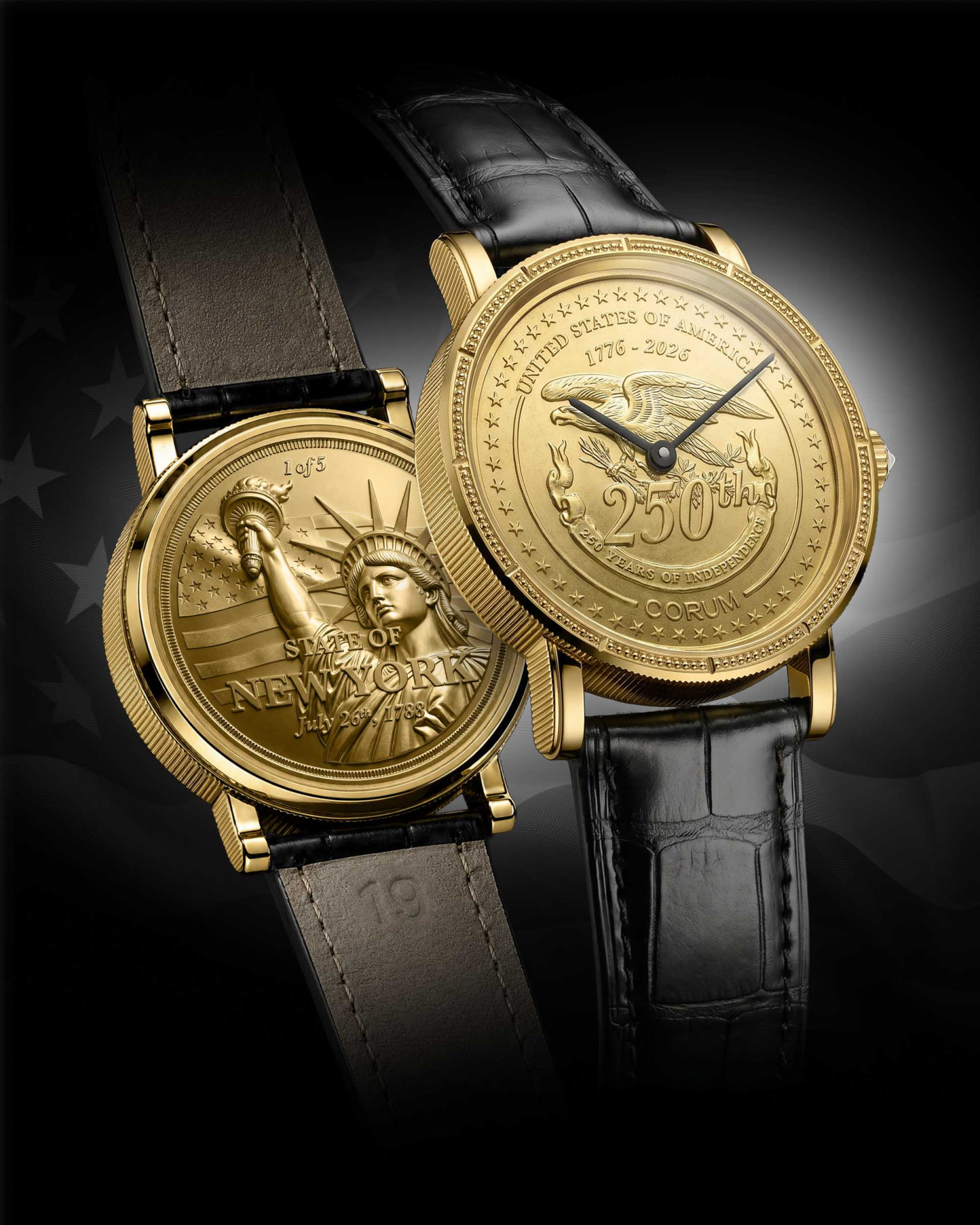 Коллекция Corum Heritage Coin в честь 250-летия США