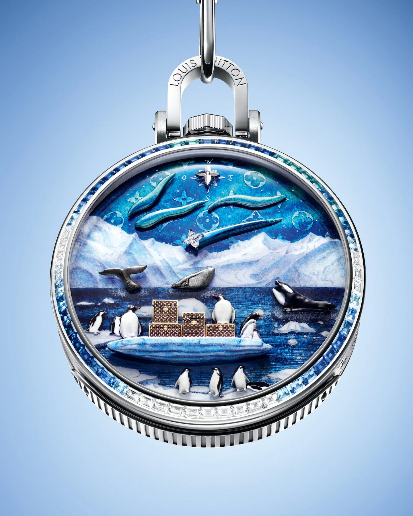 Louis Vuitton Escale en Alaska Pocket Watch. Самые сложные часы Louis Vuitton